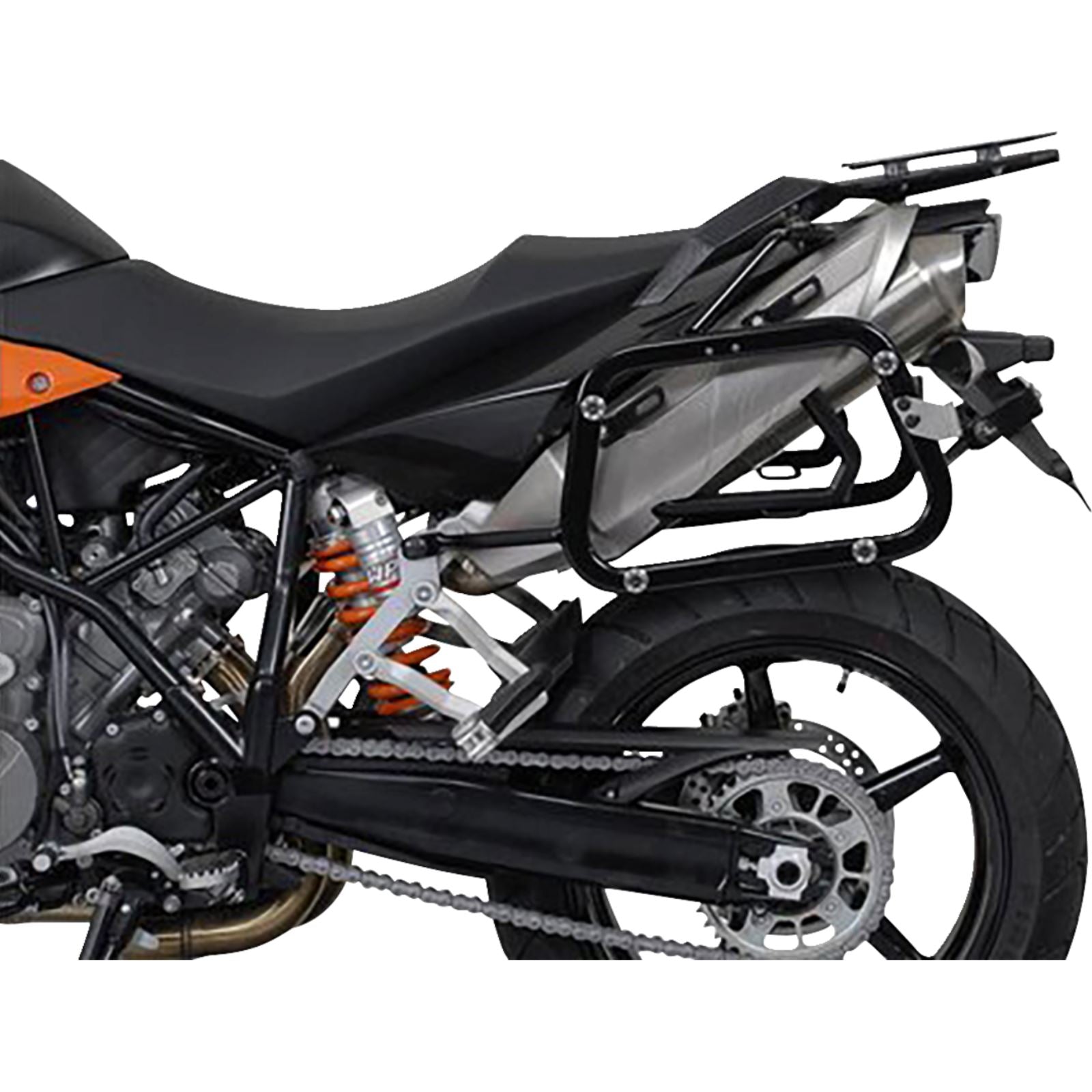 SW-Motech TRAX ADV Aluminum Case System - Black for KTM Super Moto [MPN: KFT.04.621.70100/B]_1543848
