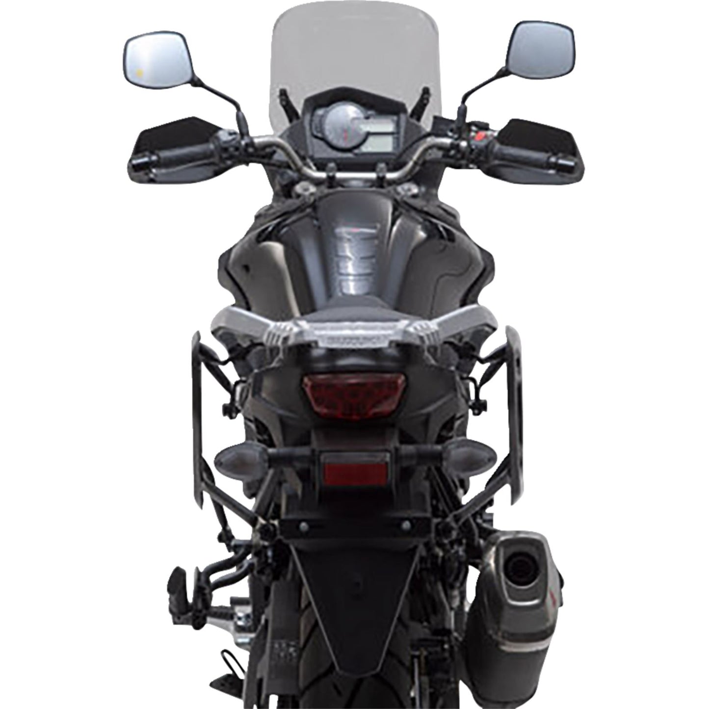 SW-Motech TRAX ADV Aluminum Case System - Black for Suzuki V-Strom 650 [MPN: KFT.05.876.70101/B]_1543905
