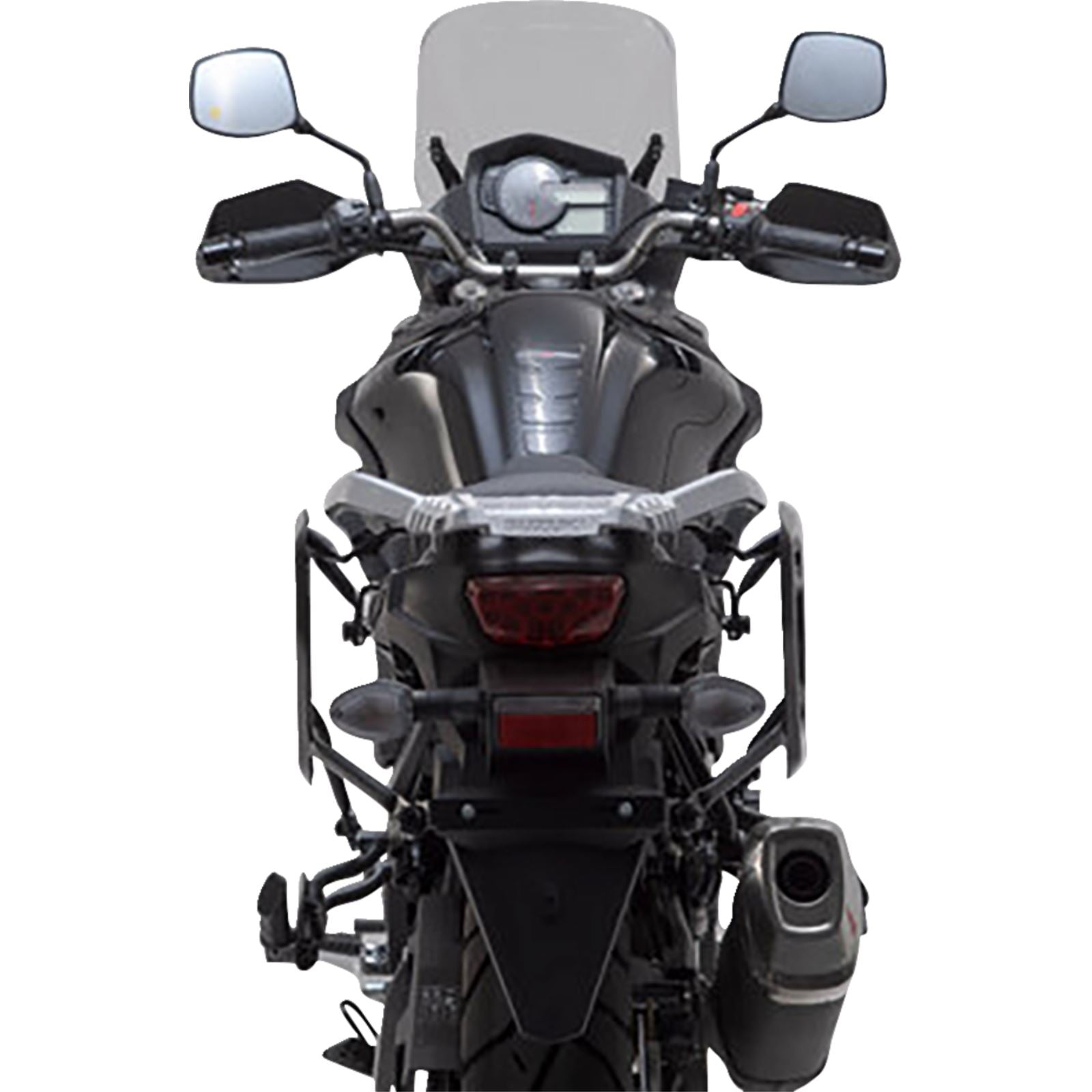 SW-Motech TRAX ADV Aluminum Case System - Black for Suzuki V-Strom 650 [MPN: KFT.05.876.70101/B]_1543905