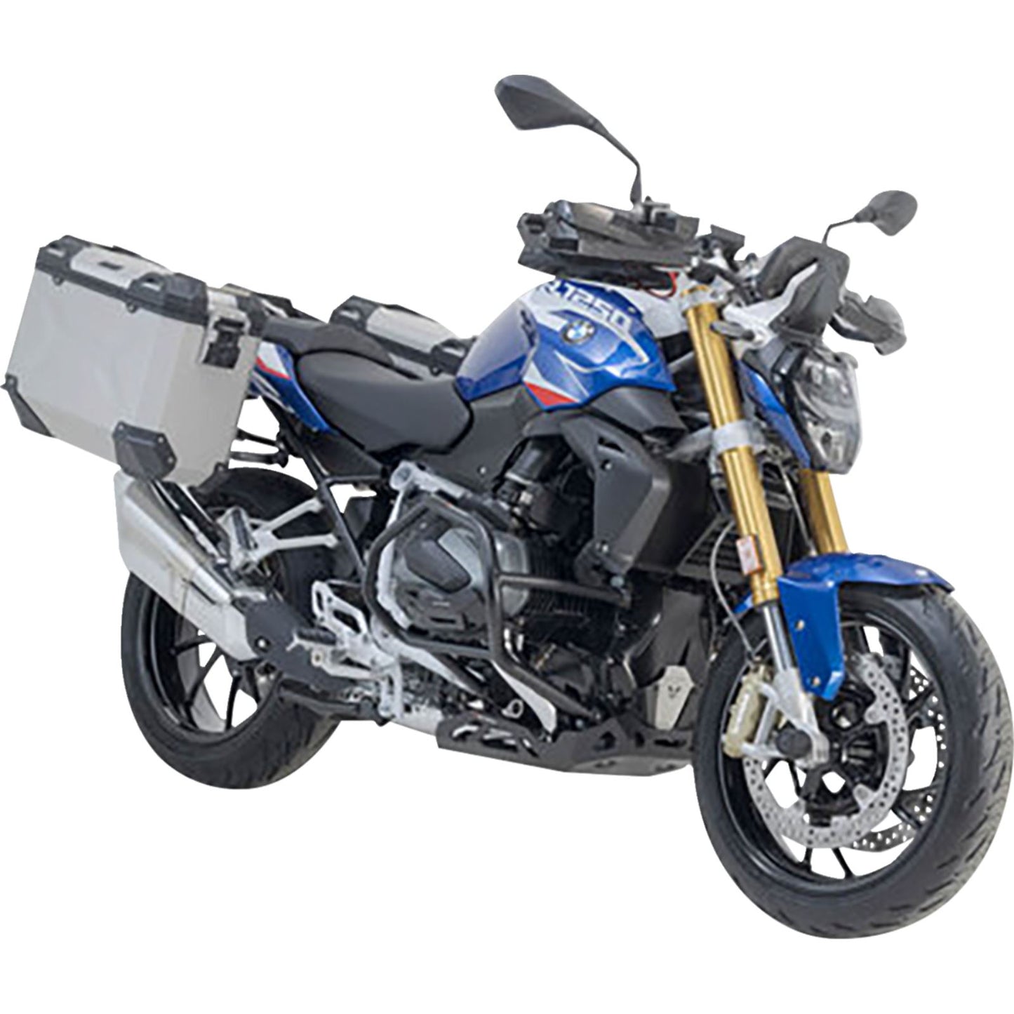 SW-Motech TRAX ADV Aluminum Case System - Silver for BMW R 1200/1250 R [MPN: KFT.07.573.70000/S]_1543912