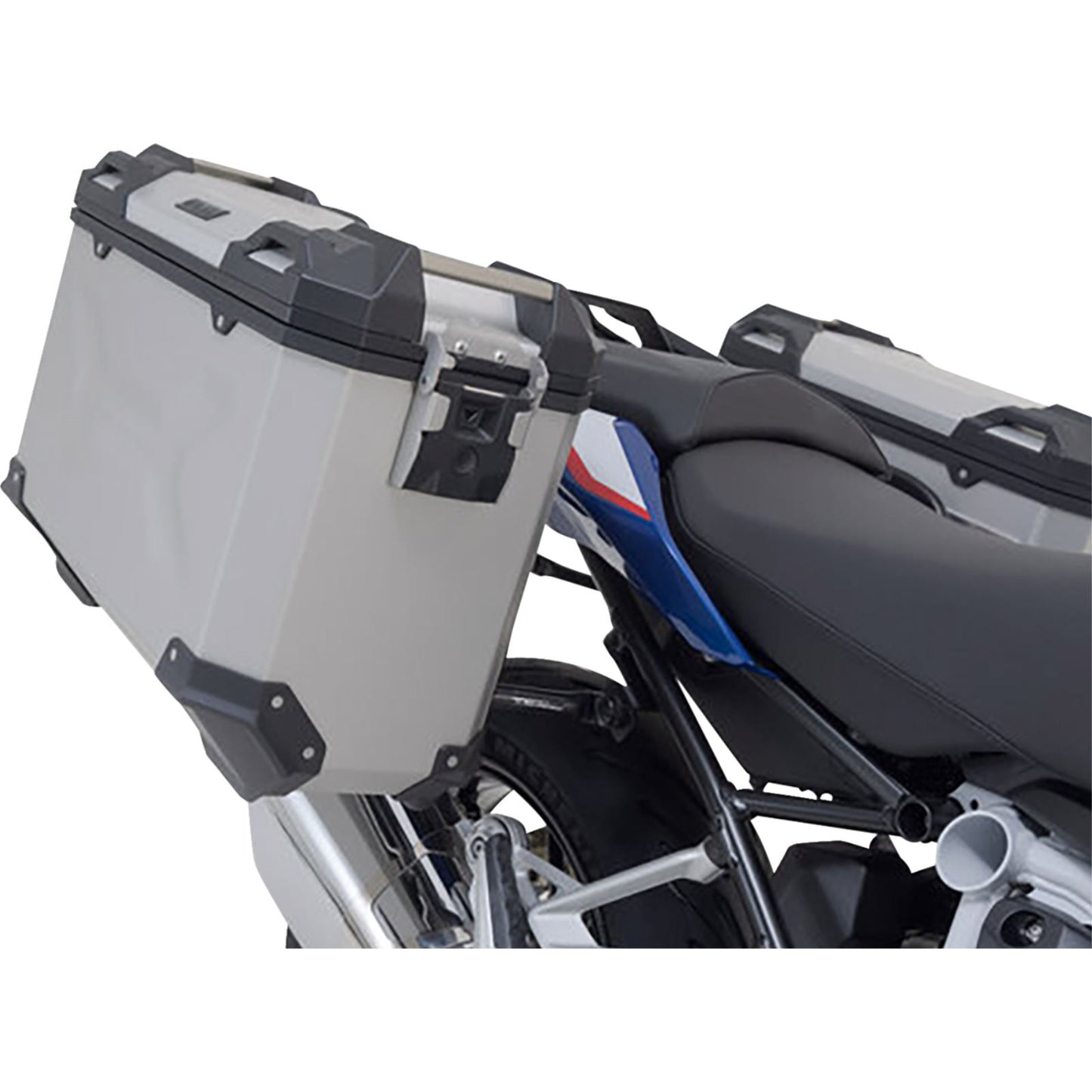 SW-Motech TRAX ADV Aluminum Case System - Silver for BMW R 1200/1250 R [MPN: KFT.07.573.70000/S]_1543913