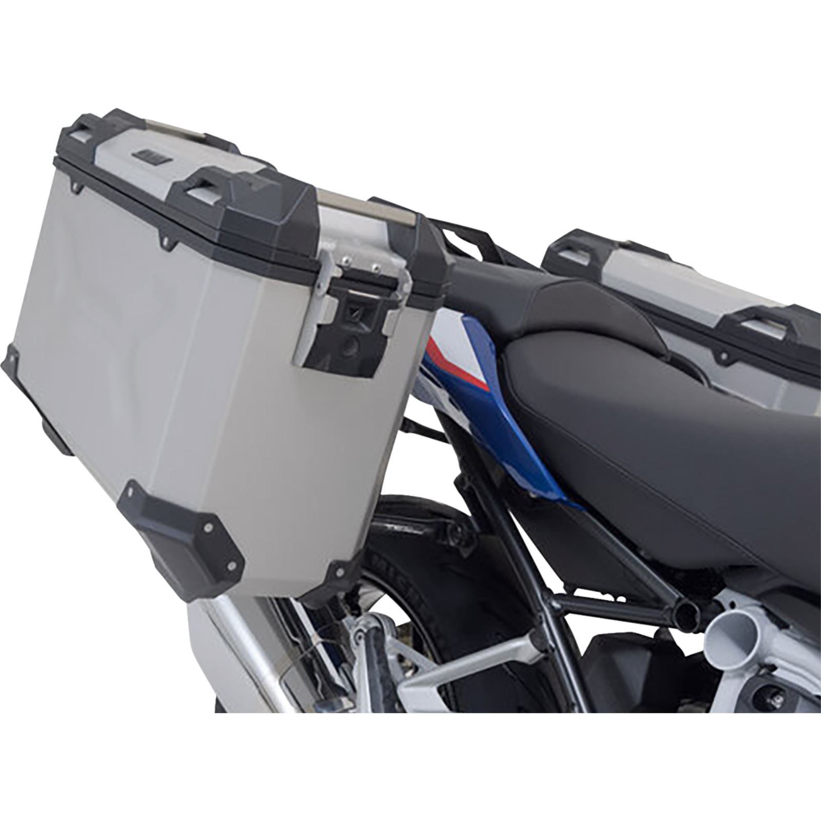 SW-Motech TRAX ADV Aluminum Case System - Silver for BMW R 1200/1250 R [MPN: KFT.07.573.70000/S]_1543913