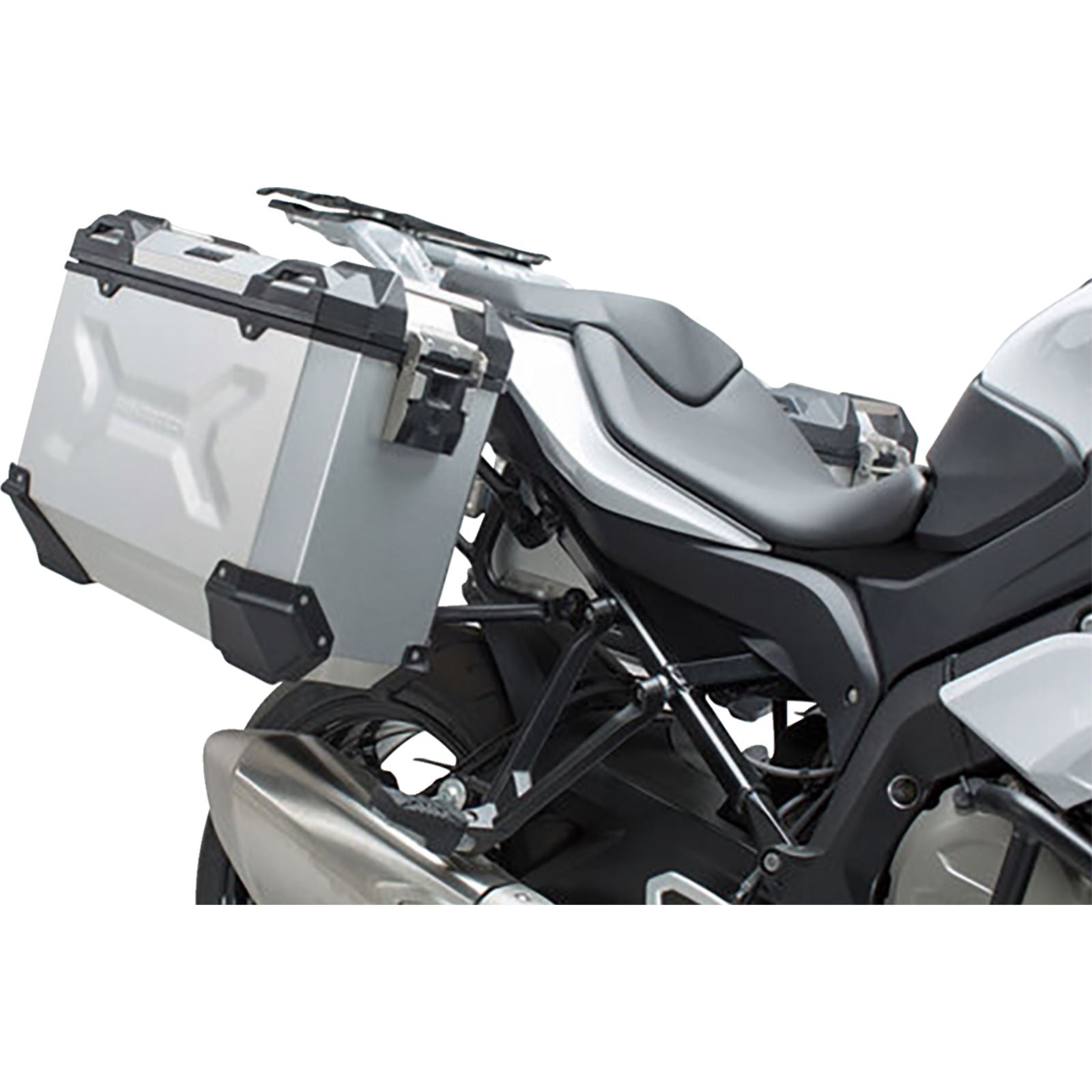 SW-Motech TRAX ADV Aluminum Case System - Silver for BMW S 1000 XR [MPN: KFT.07.592.70001/S]_1543918