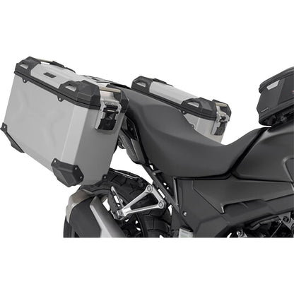 SW-Motech TRAX ADV Aluminum Case System Silver for Honda CB/CBR/NX 500 [MPN: KFT.01.400.70001/S]_1543877