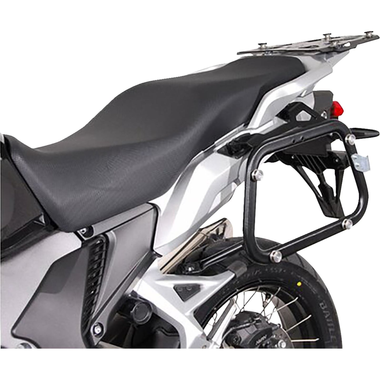 SW-Motech TRAX ADV Aluminum Case System - Silver for Honda VFR1200X [MPN: KFT.01.660.70000/S]_1543884