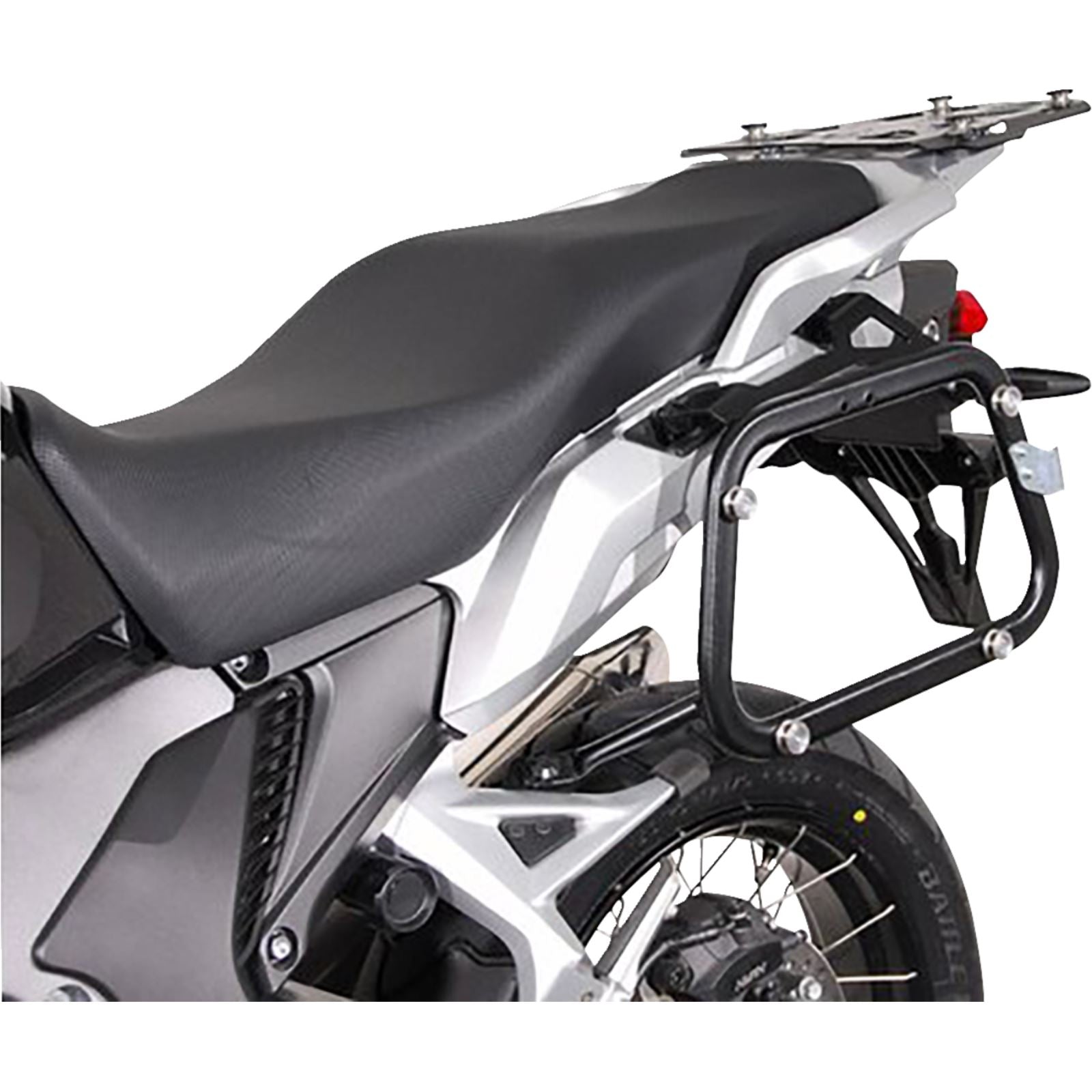 SW-Motech TRAX ADV Aluminum Case System - Silver for Honda VFR1200X [MPN: KFT.01.660.70000/S]_1543884