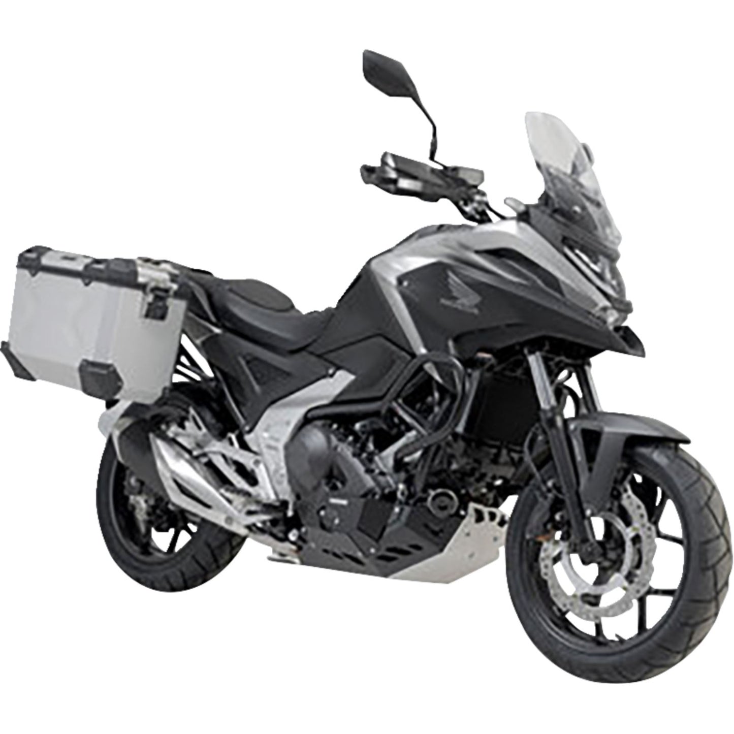 SW-Motech TRAX ADV Aluminum Case System - Silver for Honda NC750 X [MPN: KFT.01.841.70000/S]_1543886