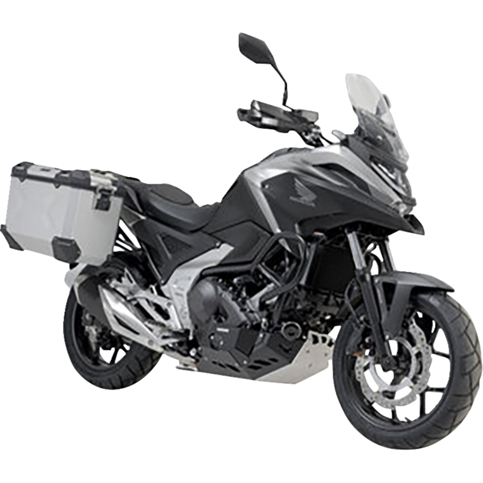 SW-Motech TRAX ADV Aluminum Case System - Silver for Honda NC750 X [MPN: KFT.01.841.70000/S]_1543886