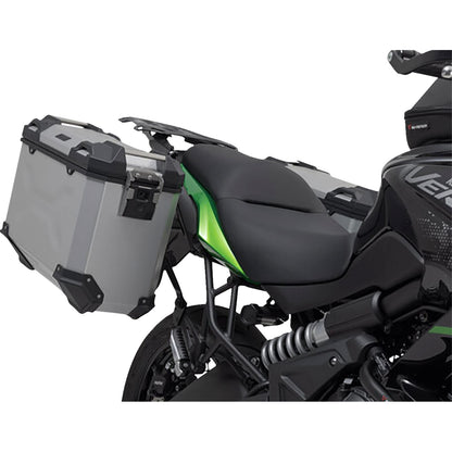 SW-Motech TRAX ADV Aluminum Case System Silver for Kawasaki Versys 650 [MPN: KFT.08.518.70000/S]_1543895