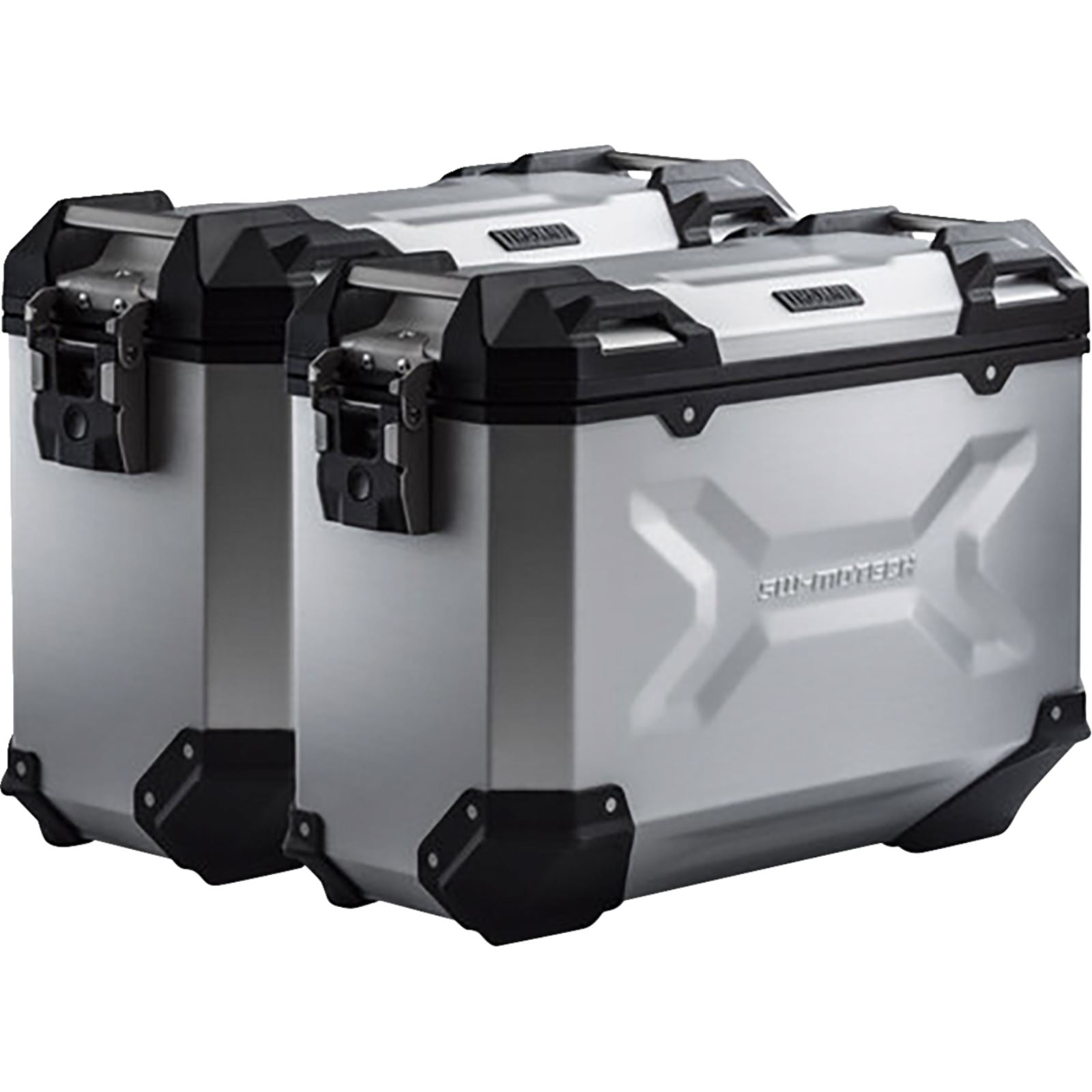 SW-Motech TRAX ADV Aluminum Case System - Silver for KTM Super Moto [MPN: KFT.04.621.70000/S]_1543825
