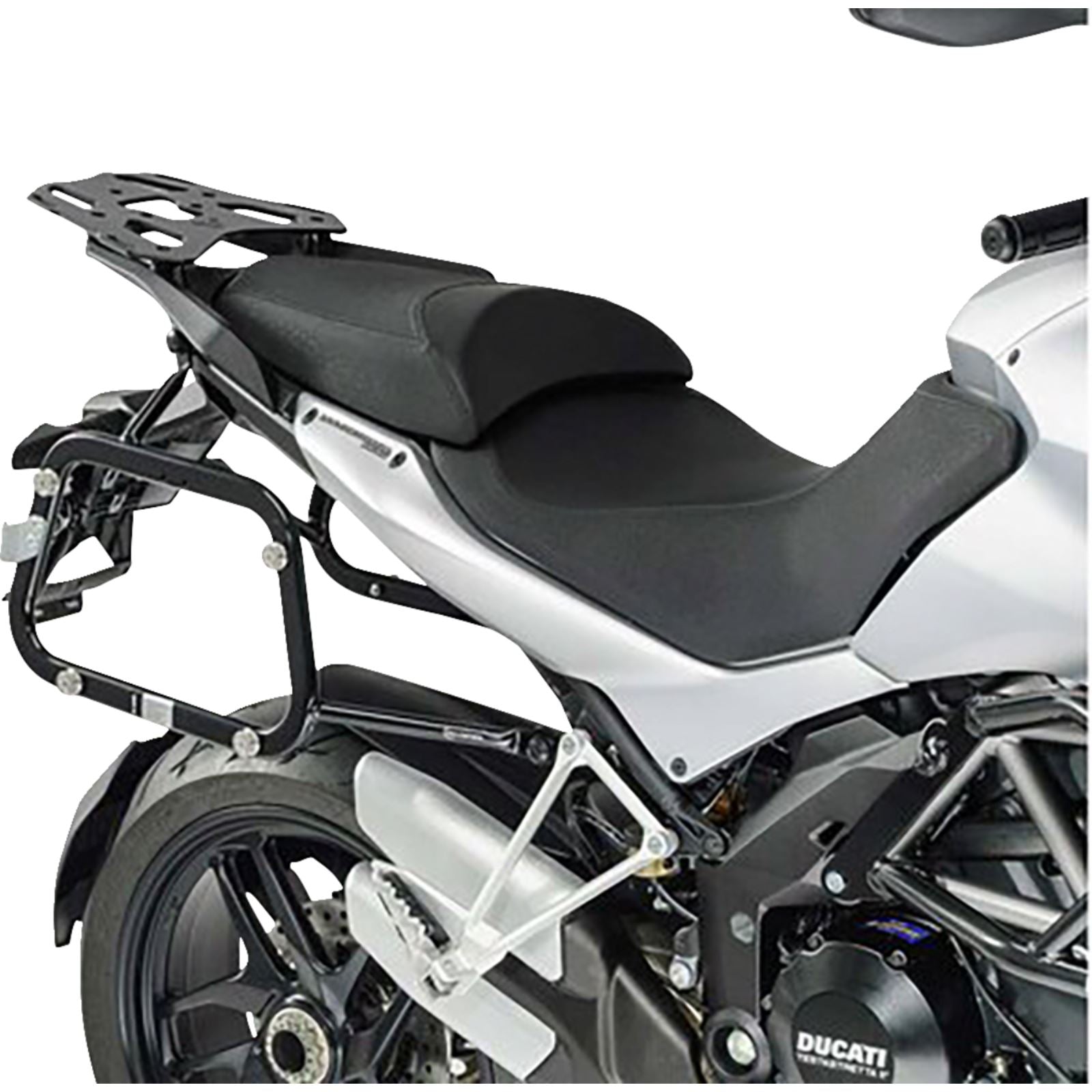 SW-Motech TRAX ADV Aluminum Case System - Silver for Ducati Multistrada [MPN: KFT.22.140.70000/S]_1543952