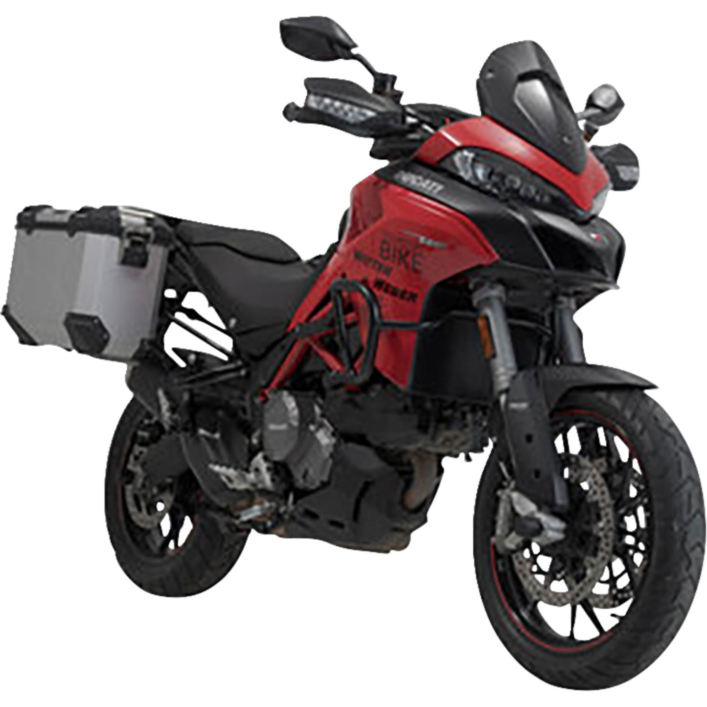 SW-Motech TRAX ADV Aluminum Case System - Silver for Ducati Multistrada [MPN: KFT.22.114.70002/S]_1543954