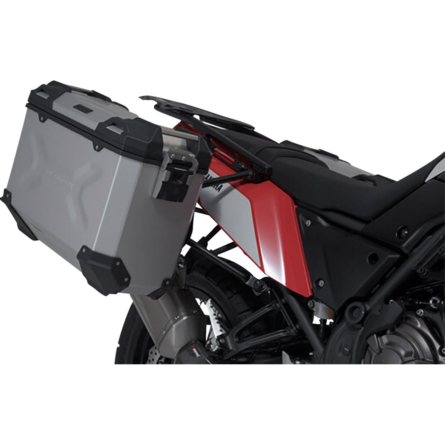 SW-Motech TRAX ADV Aluminum Case System - Silver for Yamaha Tenere 700 [MPN: KFT.06.799.70002/S]_1543994