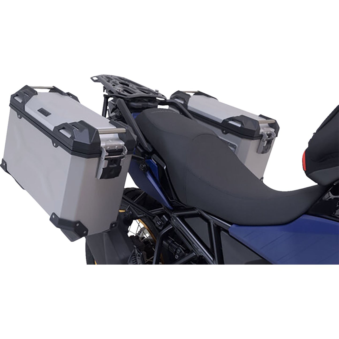SW-Motech TRAX ADV Aluminum Case System - Silver for Suzuki V-Strom 800 [MPN: KFT.05.845.70000/S]_1544052