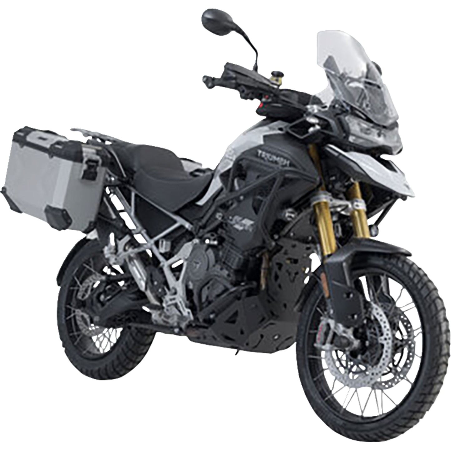 SW-Motech TRAX ADV Aluminum Case System - Silver for Triumph Tiger 1200 [MPN: KFT.11.905.70002/S]_1544058