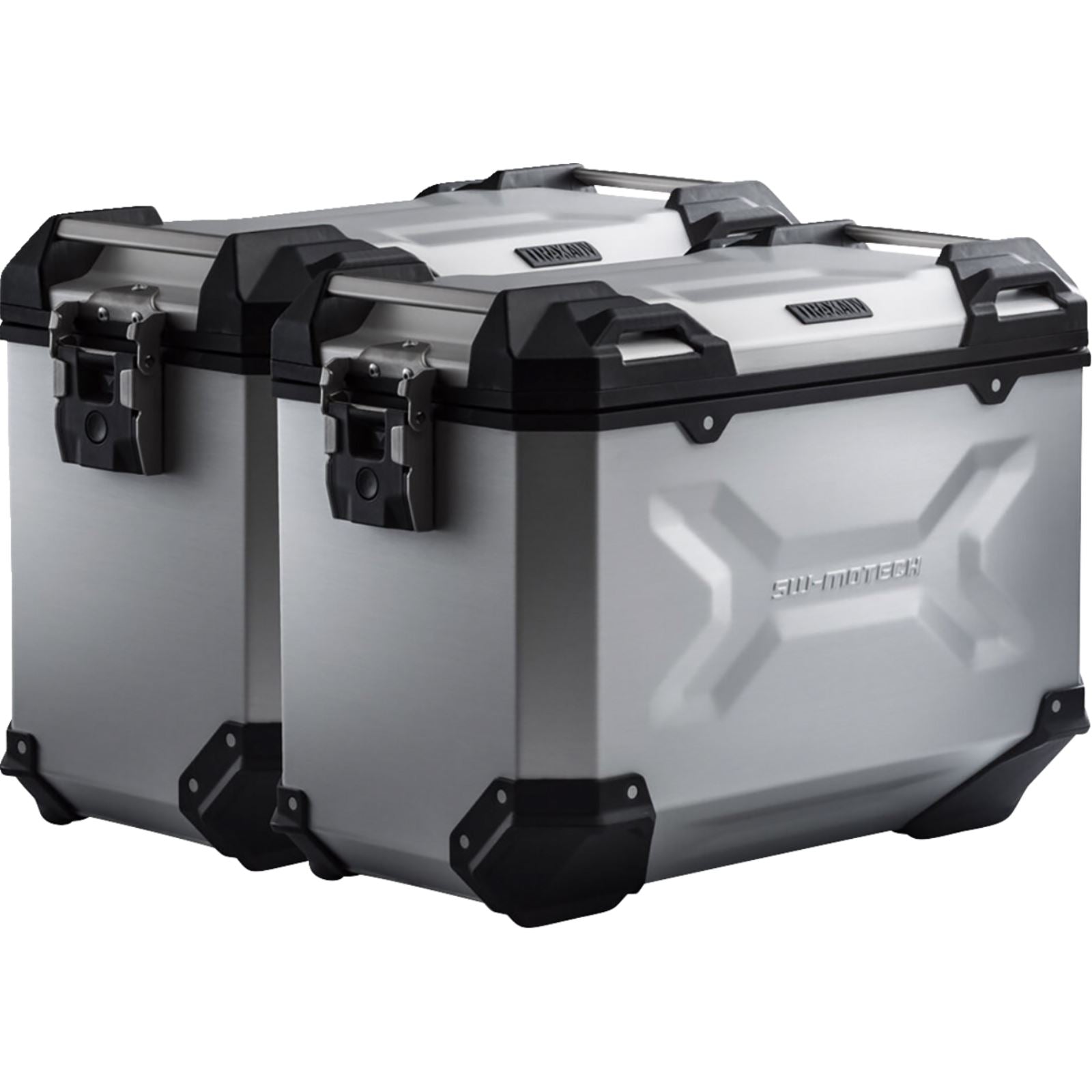 SW-Motech TRAX ADV Aluminum Case System Silver for Honda CB/CBR/NX [MPN: KFT.01.400.70101/S]_1544029