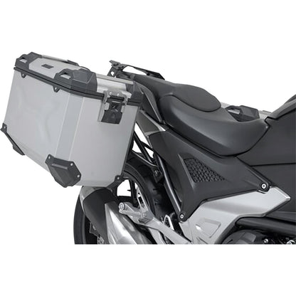 SW-Motech TRAX ADV Aluminum Case System Silver for Honda NC750 X '20-24 [MPN: KFT.01.841.70100/S]_1544033