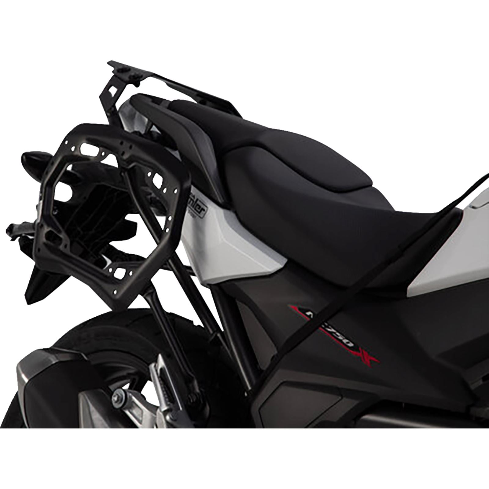 SW-Motech TRAX ADV Aluminum Case System Silver for Honda NC750 '16-'20 [MPN: KFT.01.699.70101/S]_1544039