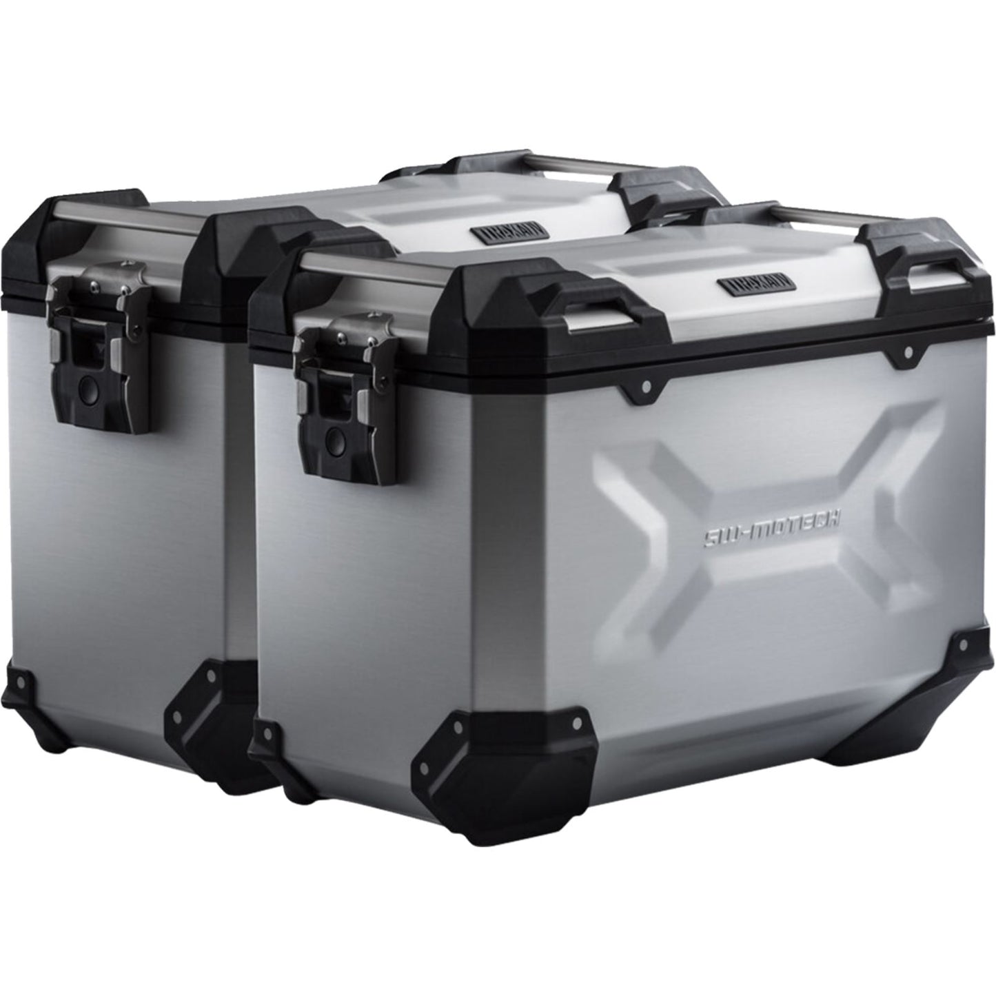 SW-Motech TRAX ADV Case System - Silver for Kawasaki Versys 650 '14-'24 [MPN: KFT.08.518.70100/S]_1544041