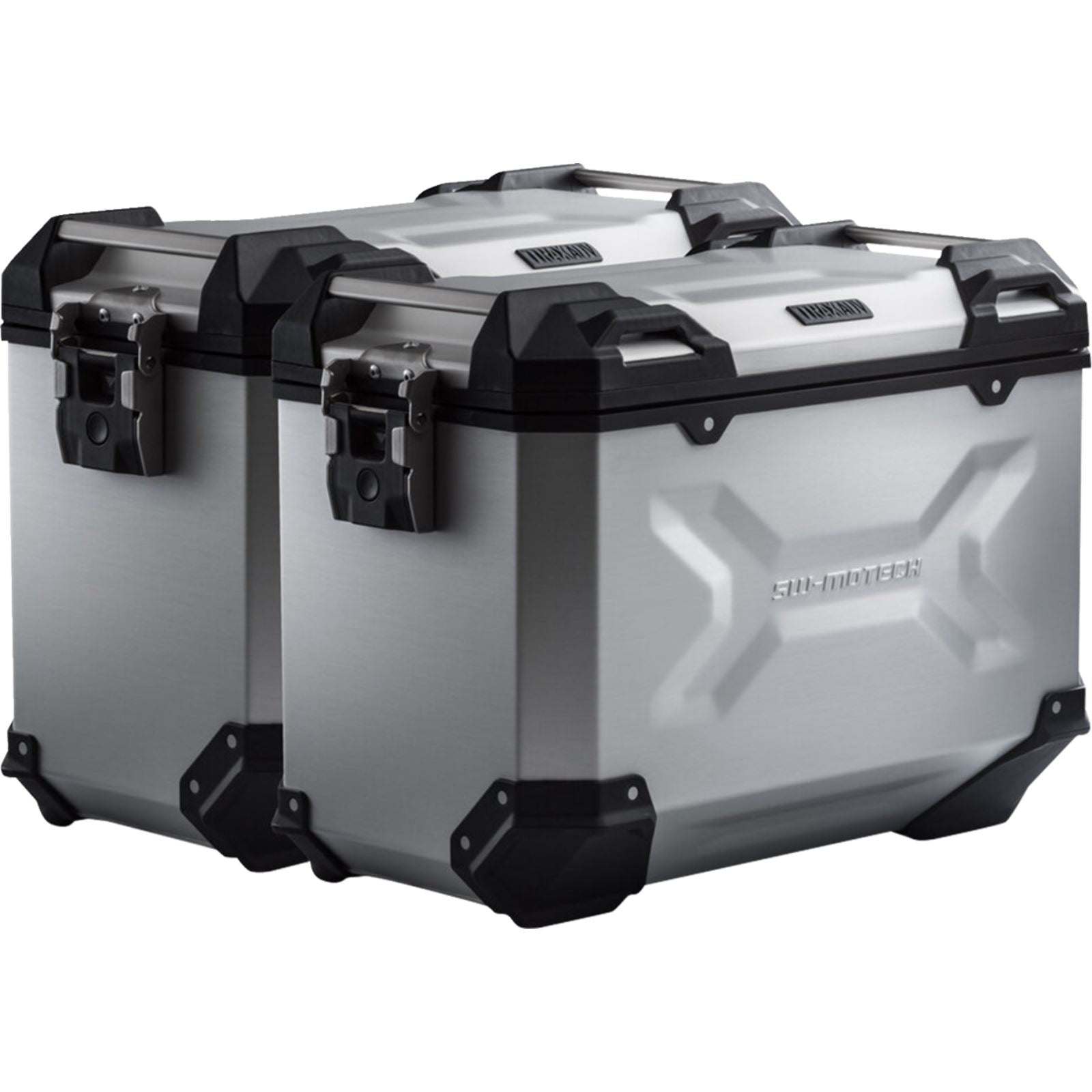 SW-Motech TRAX ADV Case System - Silver for Kawasaki Versys 650 '14-'24 [MPN: KFT.08.518.70100/S]_1544041