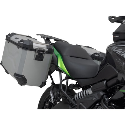 SW-Motech TRAX ADV Case System - Silver for Kawasaki Versys 650 '14-'24 [MPN: KFT.08.518.70100/S]_1544043