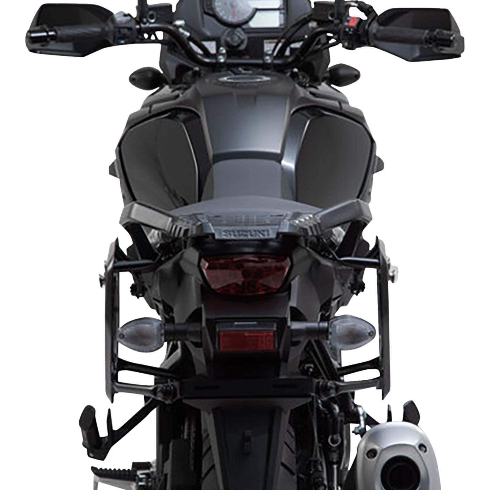 SW-Motech TRAX ADV Aluminum Case System - Silver for Suzuki V-Strom [MPN: KFT.05.440.70101/S]_1544100