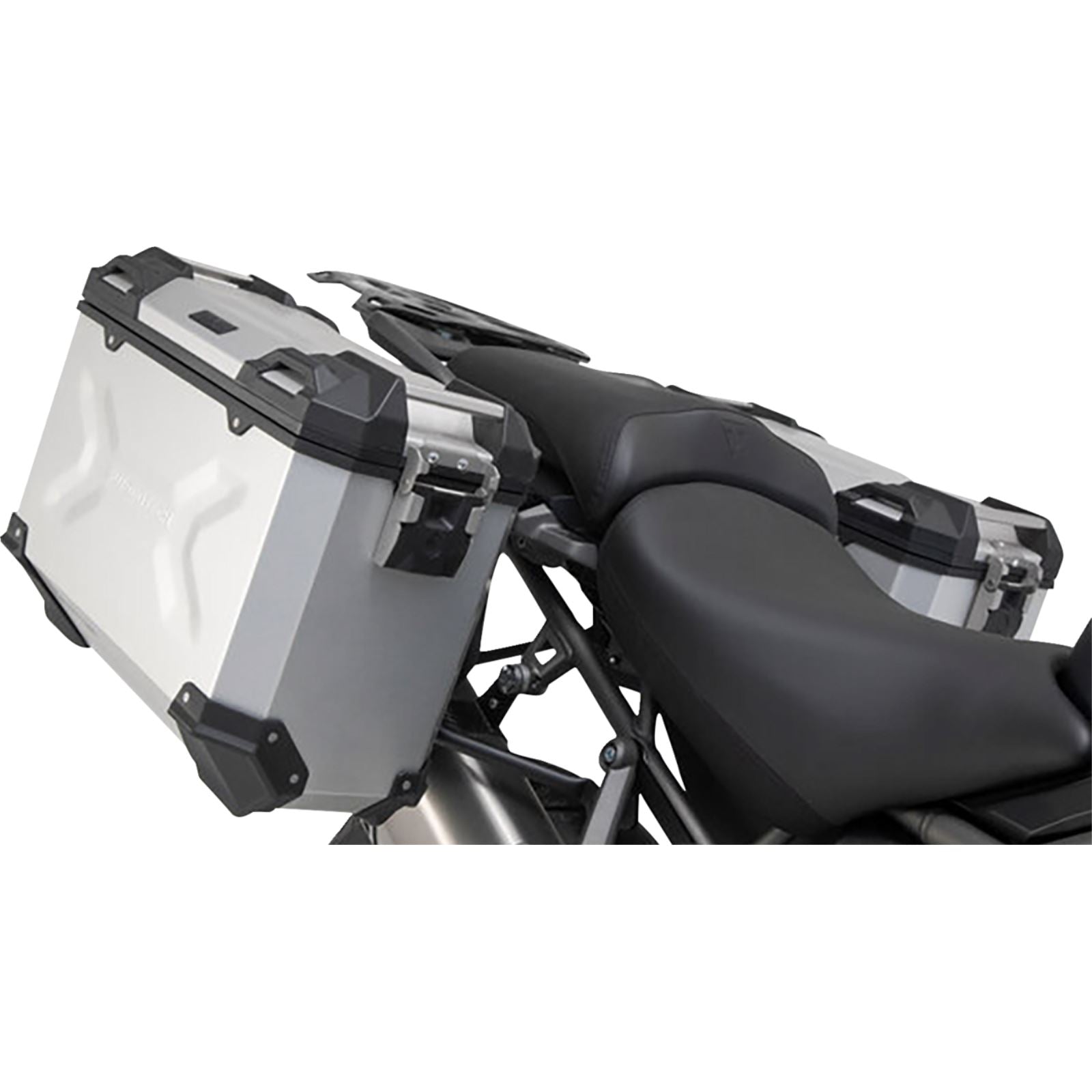 SW-Motech TRAX ADV Aluminum Case System - Silver for Triumph Tiger [MPN: KFT.11.483.70101/S]_1544122