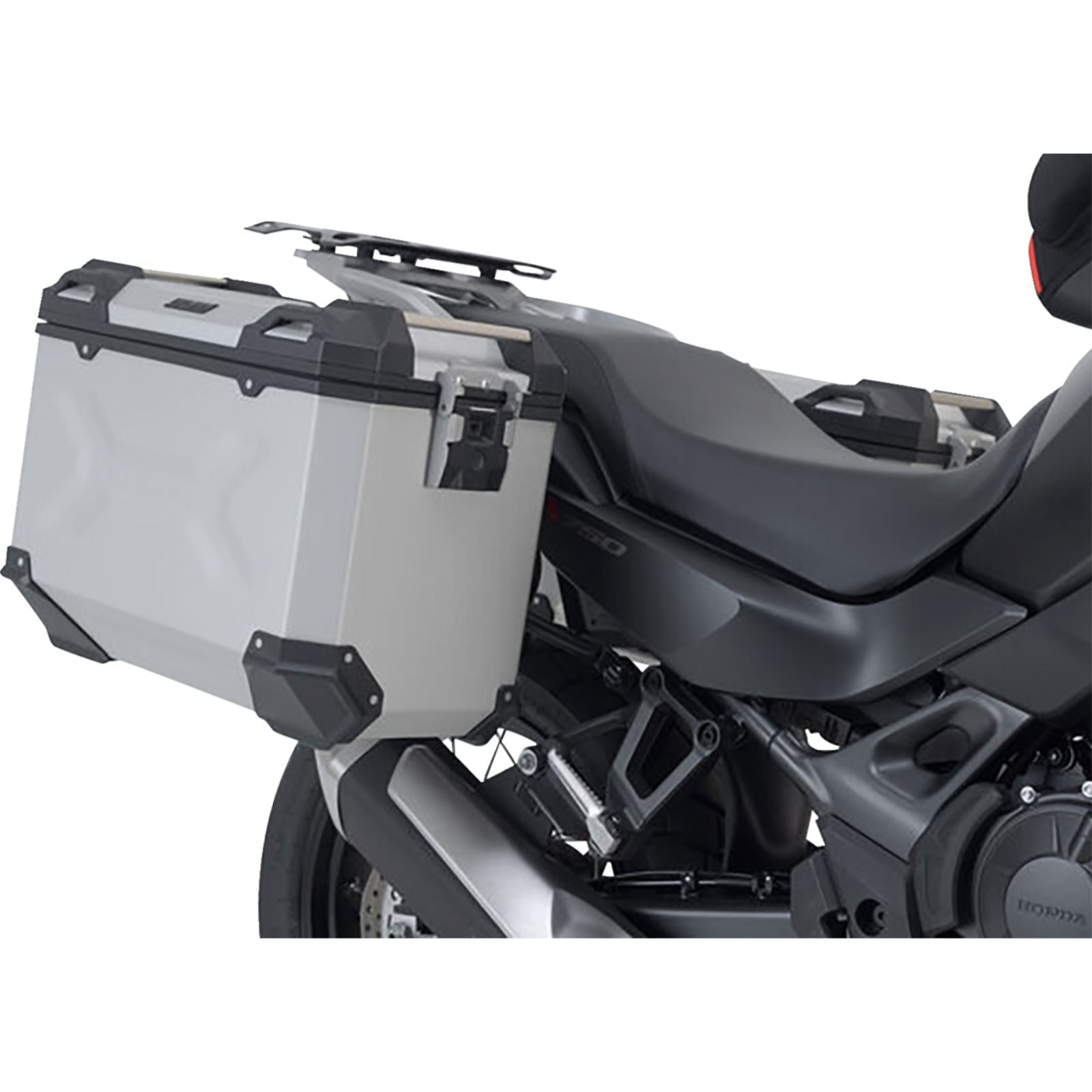 SW-Motech TRAX ADV Aluminum Case System - Silver for Honda XL750R [MPN: KFT.01.070.70100/S]_1544086