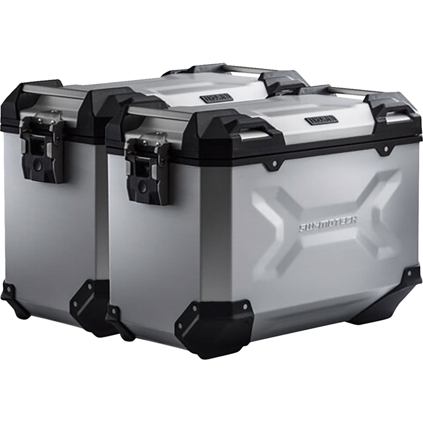 SW-Motech TRAX ADV Aluminum Case System - Silver for Honda XL750R [MPN: KFT.01.070.70100/S]_1544087
