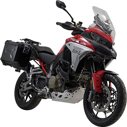 SW-Motech TRAX ADV Aluminum Case System Black for Multistrada V4 '21-24 [MPN: KFT.22.822.70200/B]_1544205