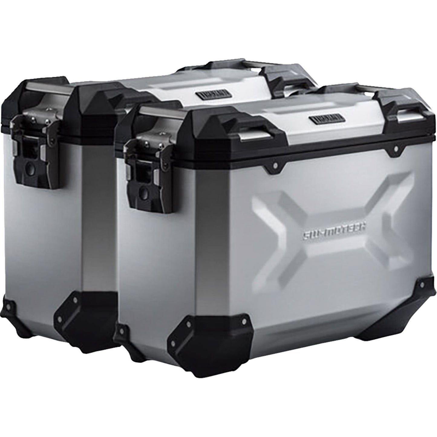 SW-Motech TRAX ADV Aluminum Case System - Silver for Ducati V4 '21-'24 [MPN: KFT.22.822.70200/S]_1544216