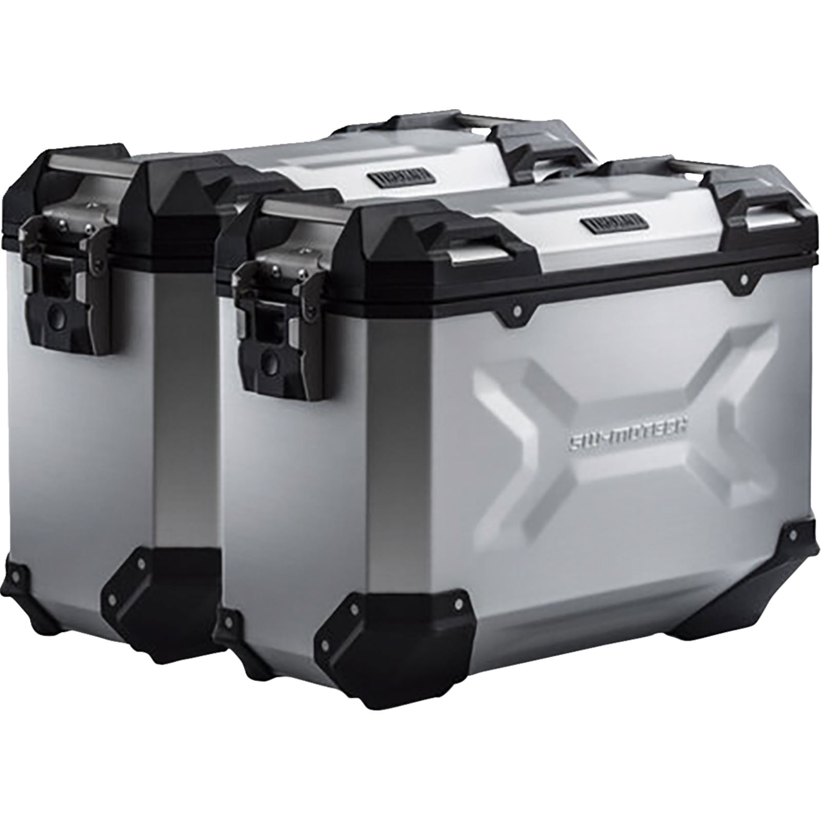 SW-Motech TRAX ADV Aluminum Case System - Silver for Ducati V4 '21-'24 [MPN: KFT.22.822.70200/S]_1544216