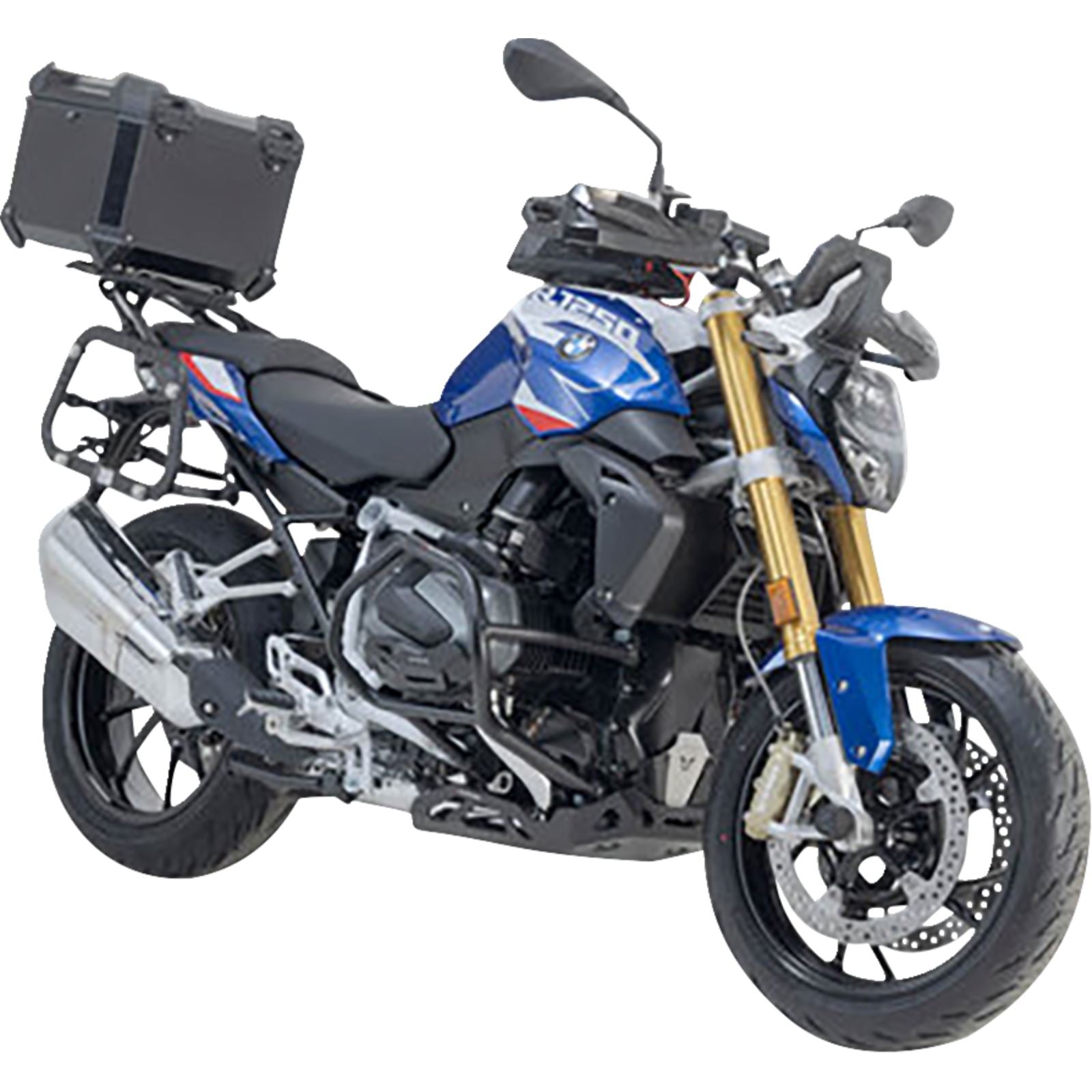 SW-Motech TRAX ADV Top Case System - Black for BMW R1200/R1250 '14-'24 [MPN: GPT.07.573.70000/B]_1544259