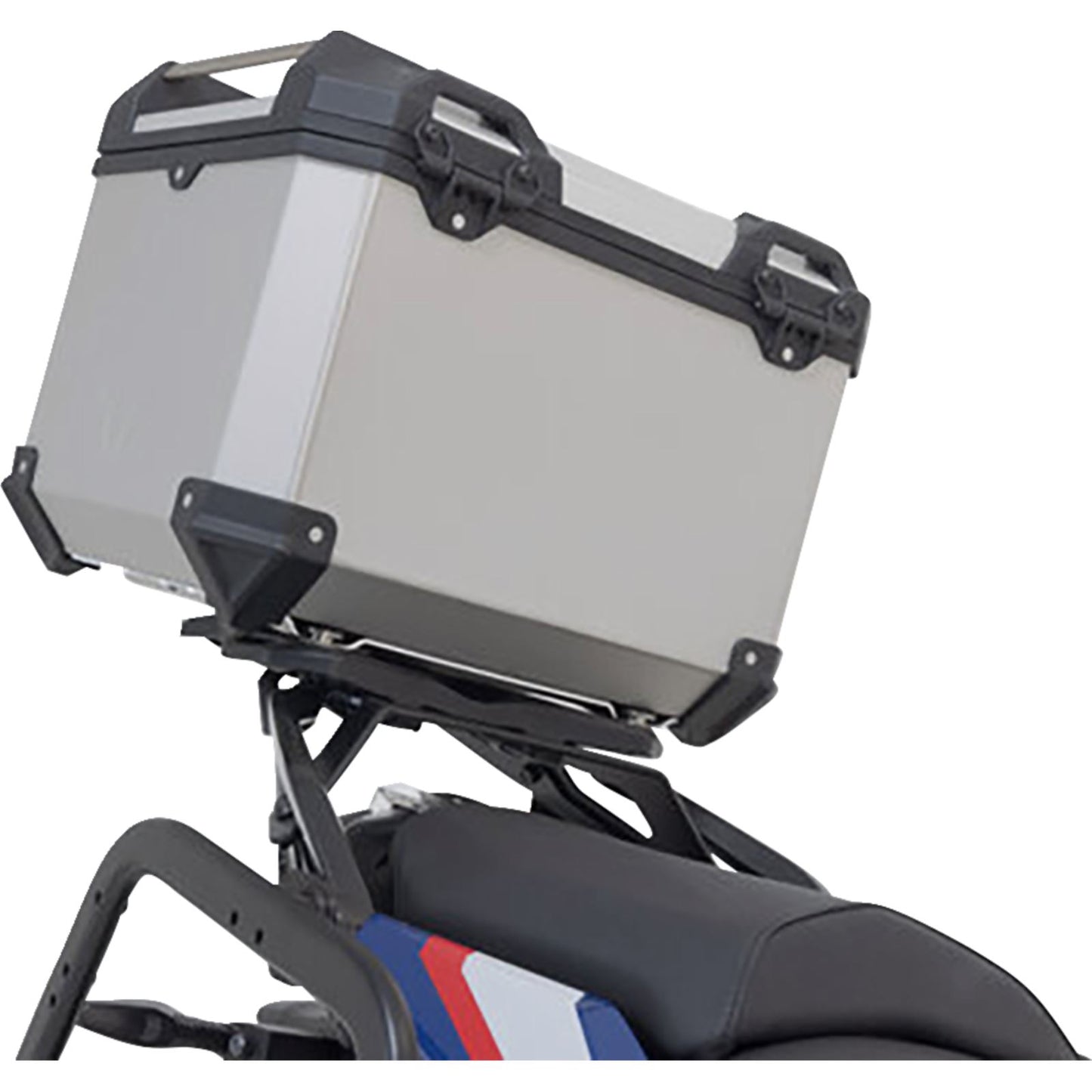 SW-Motech TRAX ADV Top Case System - Silver for BMW R1200/R1250 '14-'24 [MPN: GPT.07.573.70000/S]_1544402
