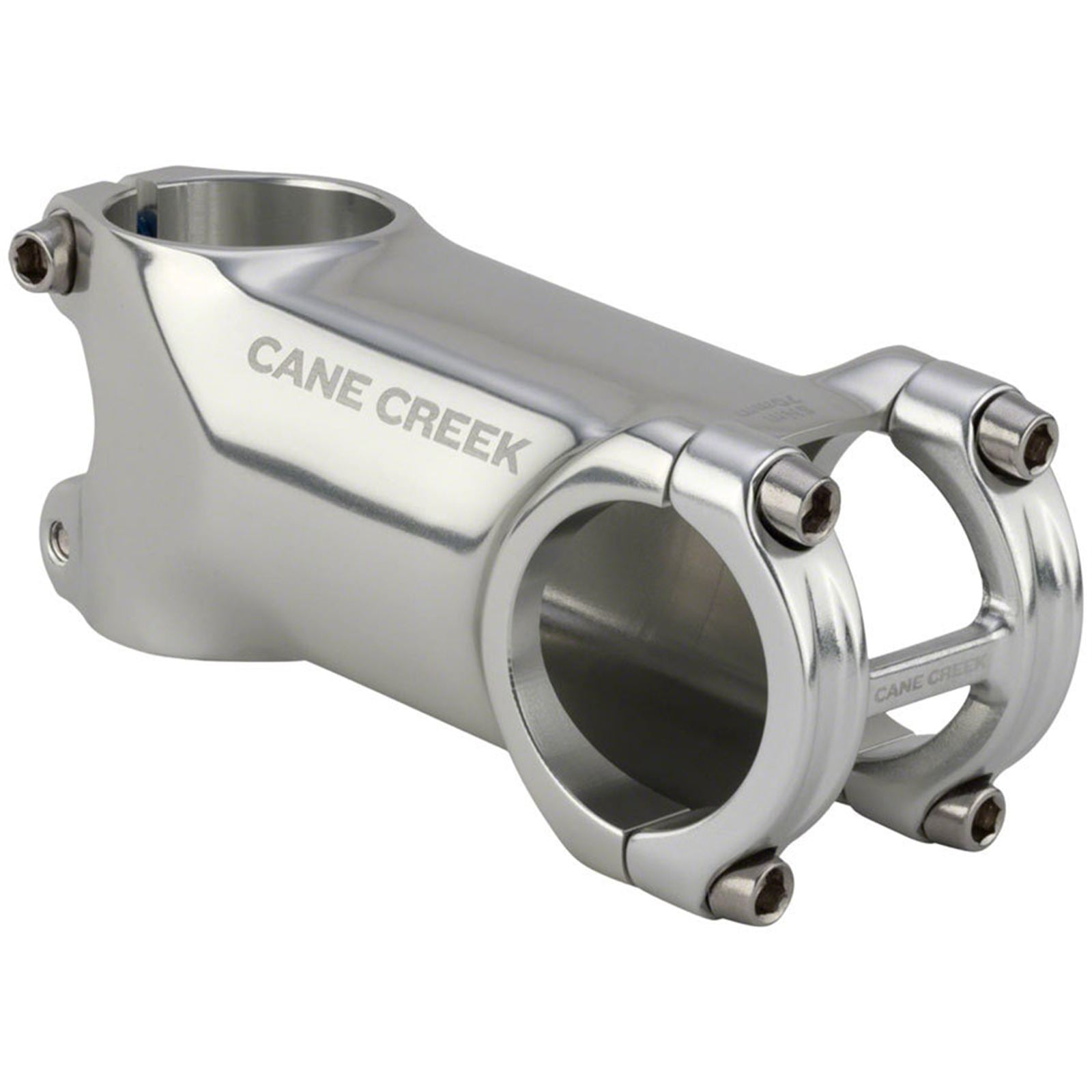 Cane Creek GXC Stem - 100mm, 31.8 Clamp, +/-6, 1 1/8", Polished Silver [MPN: BAJ0118S]_1931729