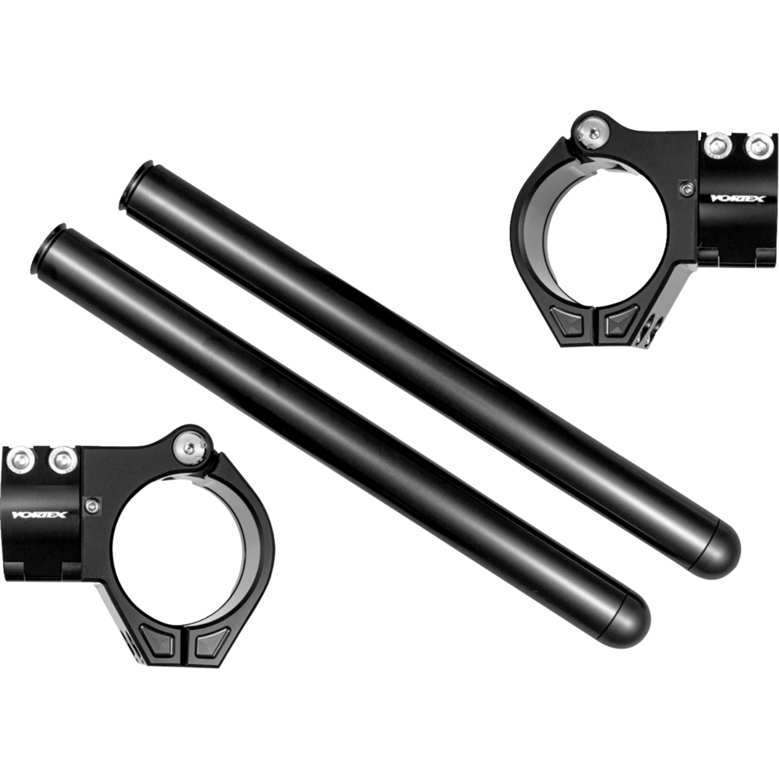 Vortex Clip-On Handlebar - 50 mm - 7° - Zero Offset - Black CL50BK_1544950
