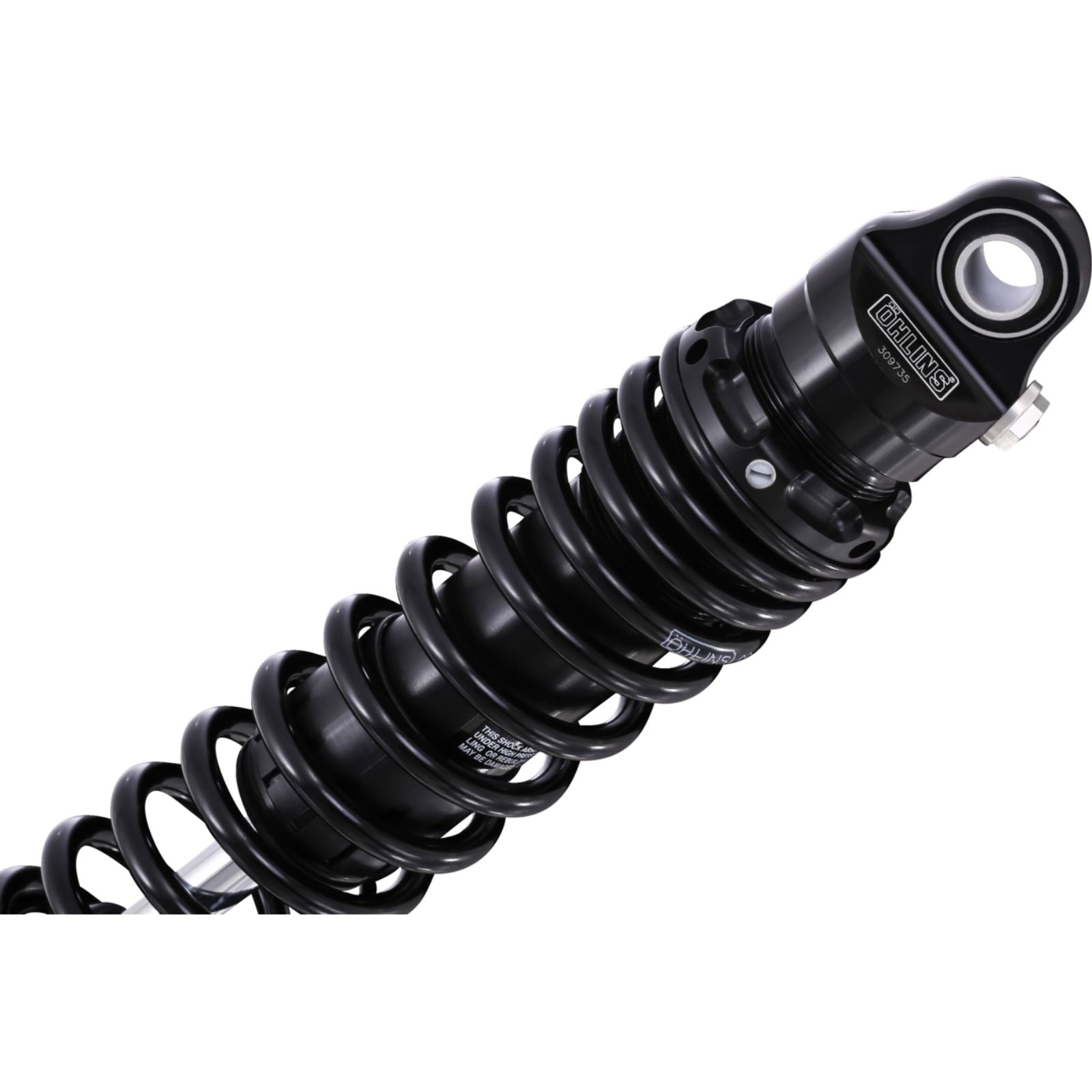 Ohlins Twin Shocks - 12" - Rebound Adjustable - STX36 Blackline (HD776S2) [MPN: HD 776S2]_1545039