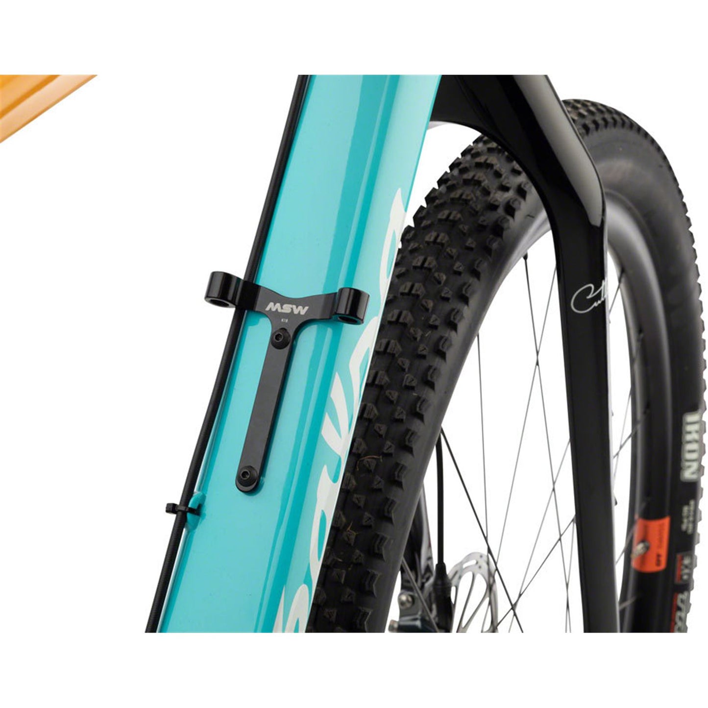 MSW Seltzer Mount - CO2 and Bottle Cage holder with 31.6mm clamp, Black [MPN: WC3324]_1933338
