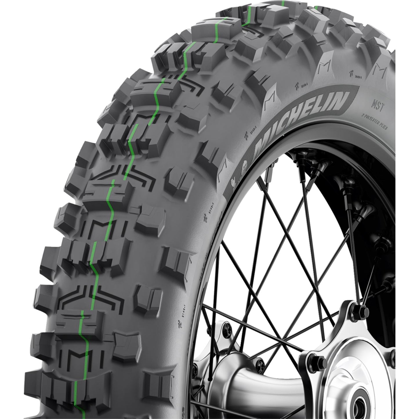 Michelin - Powersports Tire Enduro - Medium 2 Rear 120/90-18 65R Bias TT 68438_1555492
