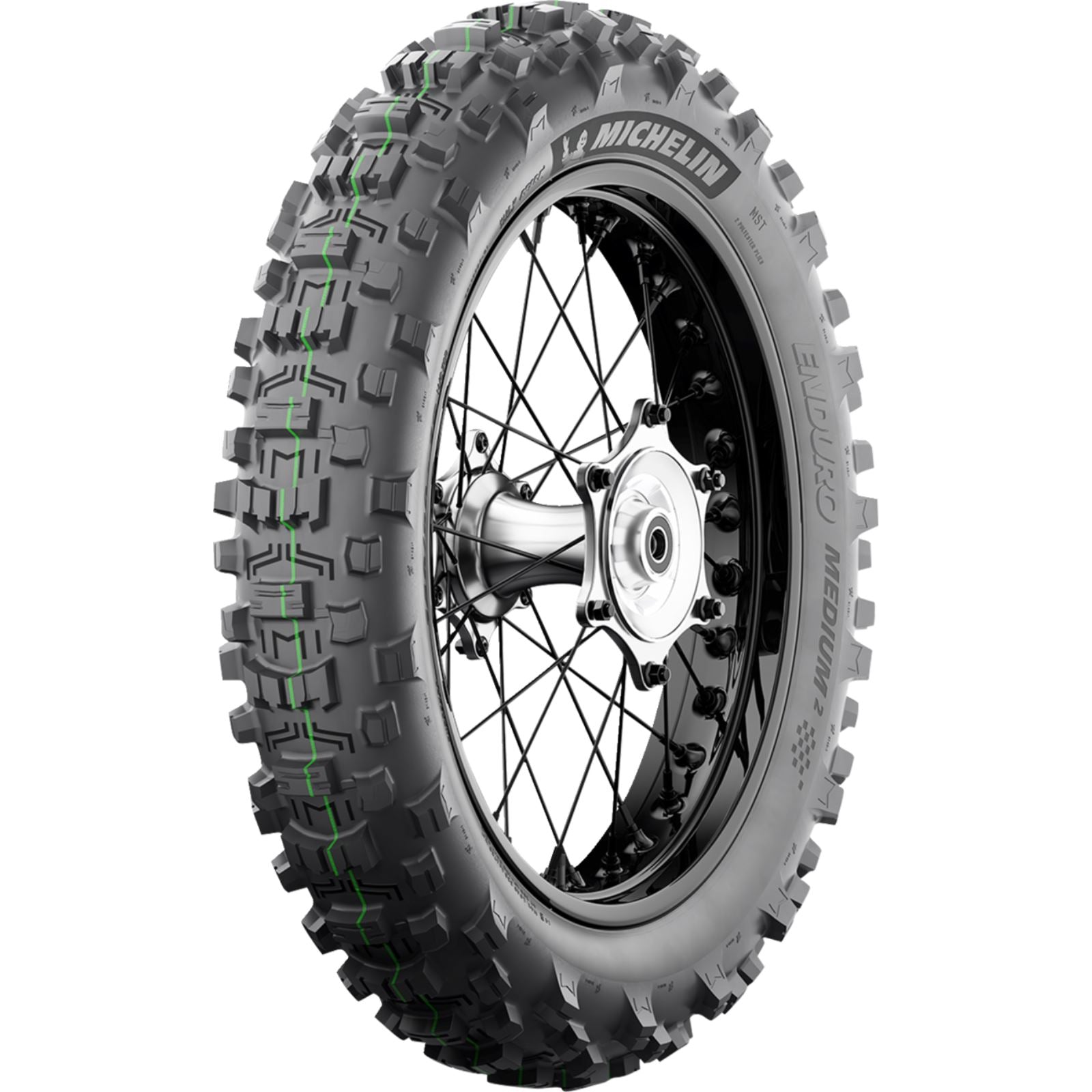 Michelin - Powersports Tire Enduro - Medium 2 Rear 120/90-18 65R Bias TT 68438_1555495
