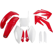 UFO Plastics Body Kit - Red/White for Honda CRF250R [MPN: HOKIT104F@999]_1547131