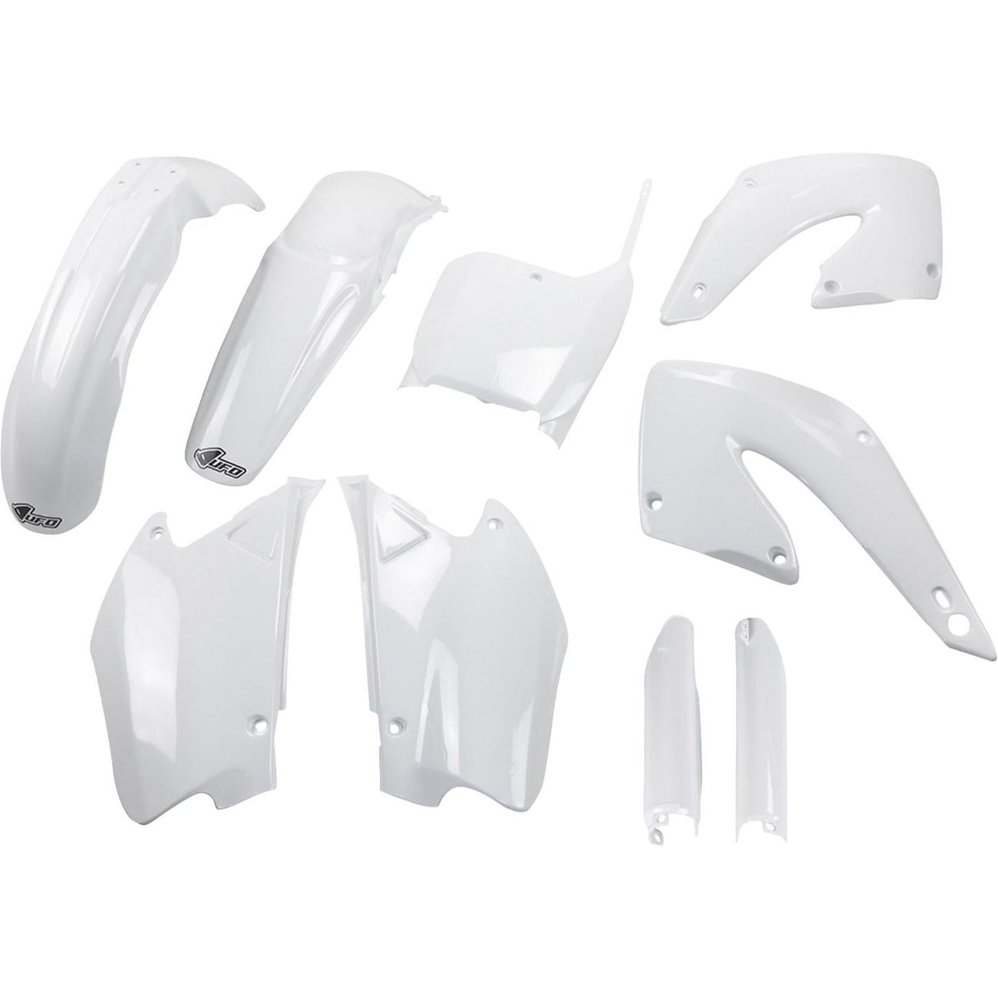 UFO Plastics Body Kit - White for Honda CR 125/250 [MPN: HOKIT100F@041]_1547132