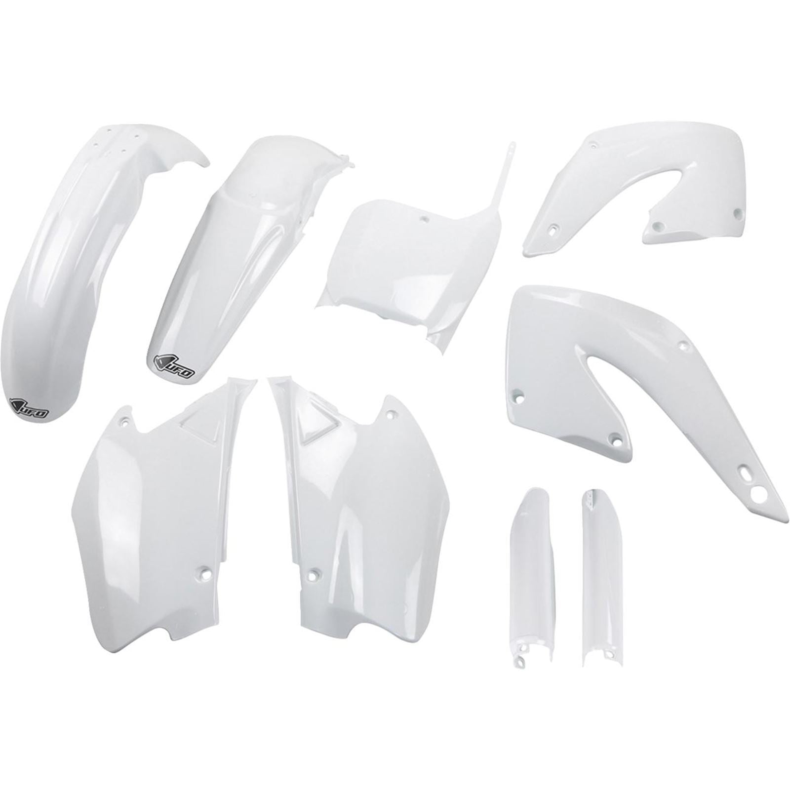 UFO Plastics Body Kit - White for Honda CR 125/250 [MPN: HOKIT100F@041]_1547132