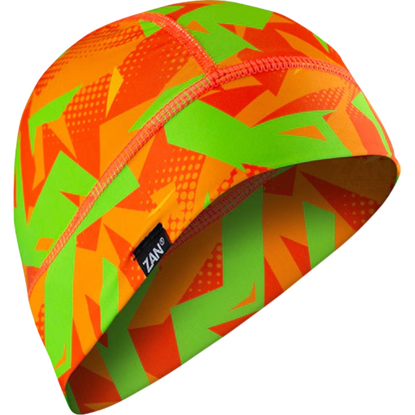 Zan Arctech® Helmet Liner/Beanie - Geometric Hi-Vis Camo [MPN: WHCL482]_1545461