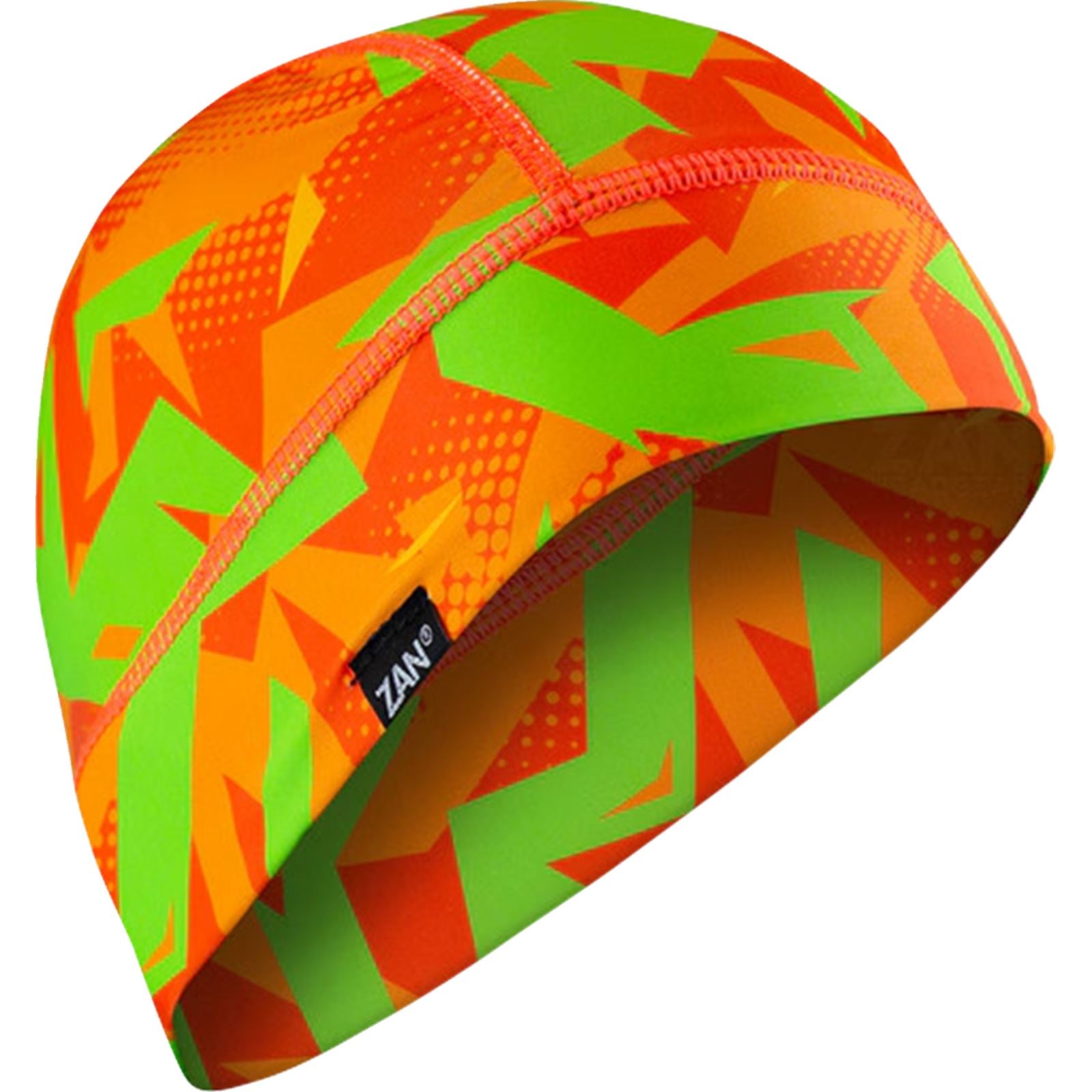 Zan Arctech® Helmet Liner/Beanie - Geometric Hi-Vis Camo [MPN: WHCL482]_1545461