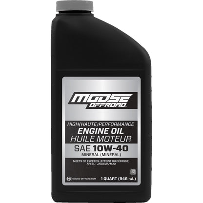 Moose Offroad 4-Stroke Mineral Oil - 10W40 - 1 US quart 219379_1545460