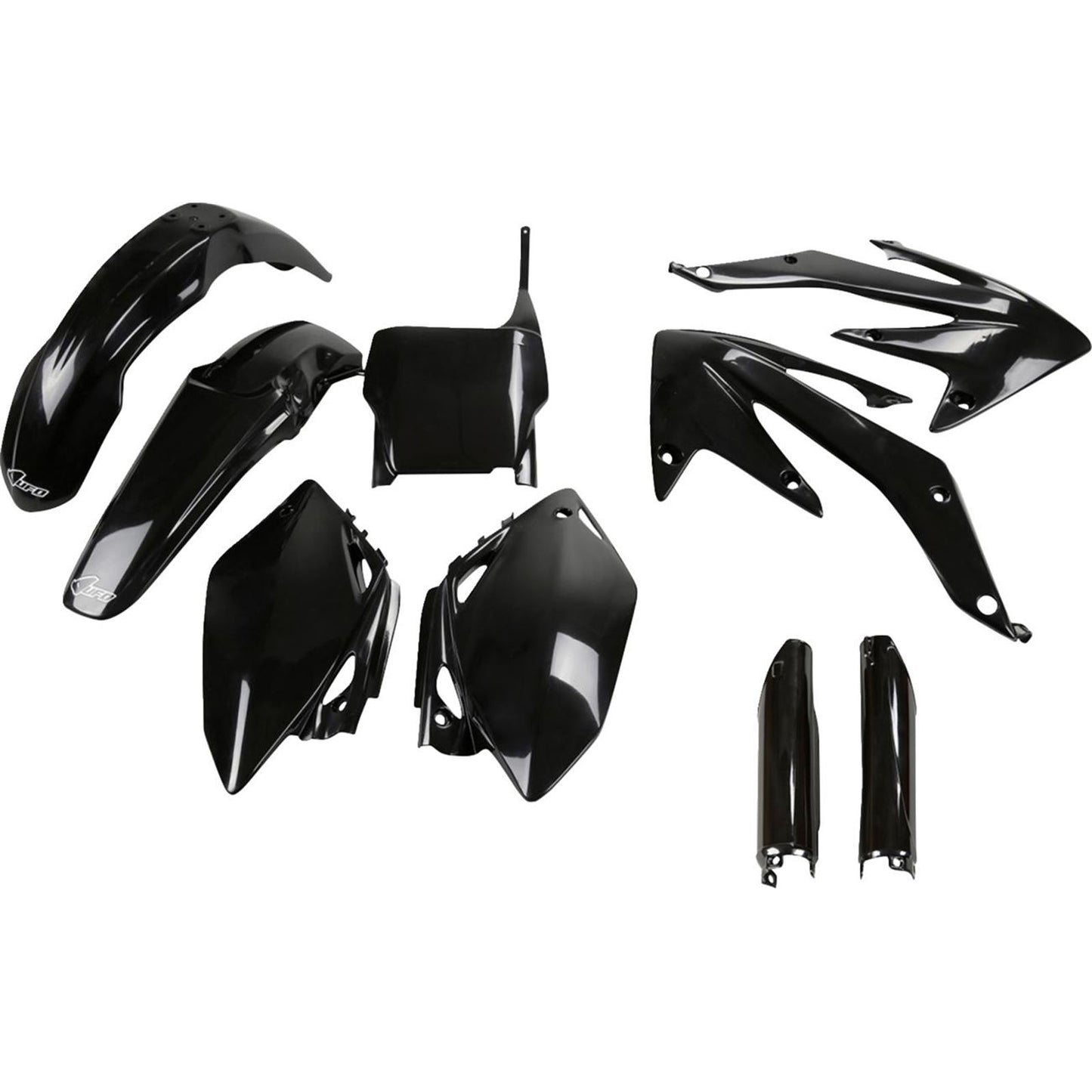 UFO Plastics Body Kit - Black for Honda CRF450R [MPN: HOKIT108F@001]_1548186