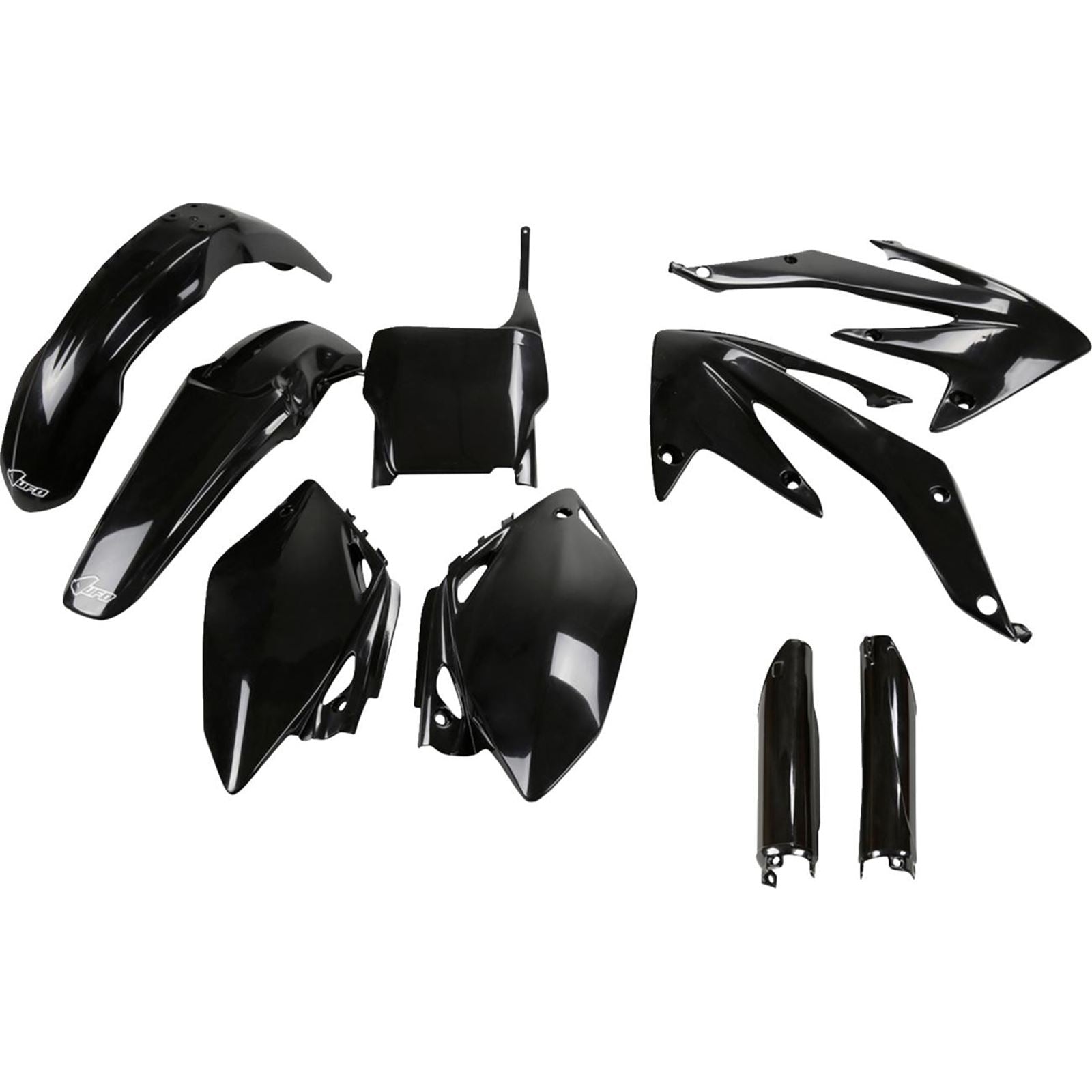 UFO Plastics Body Kit - Black for Honda CRF450R [MPN: HOKIT108F@001]_1548186