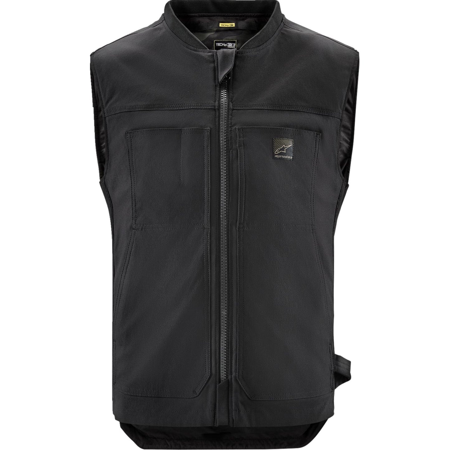 Alpinestars Tech-Air® 3 v2 Canvas Vest - Black - 3XL [MPN: 6505125-10-3XL]_1546798