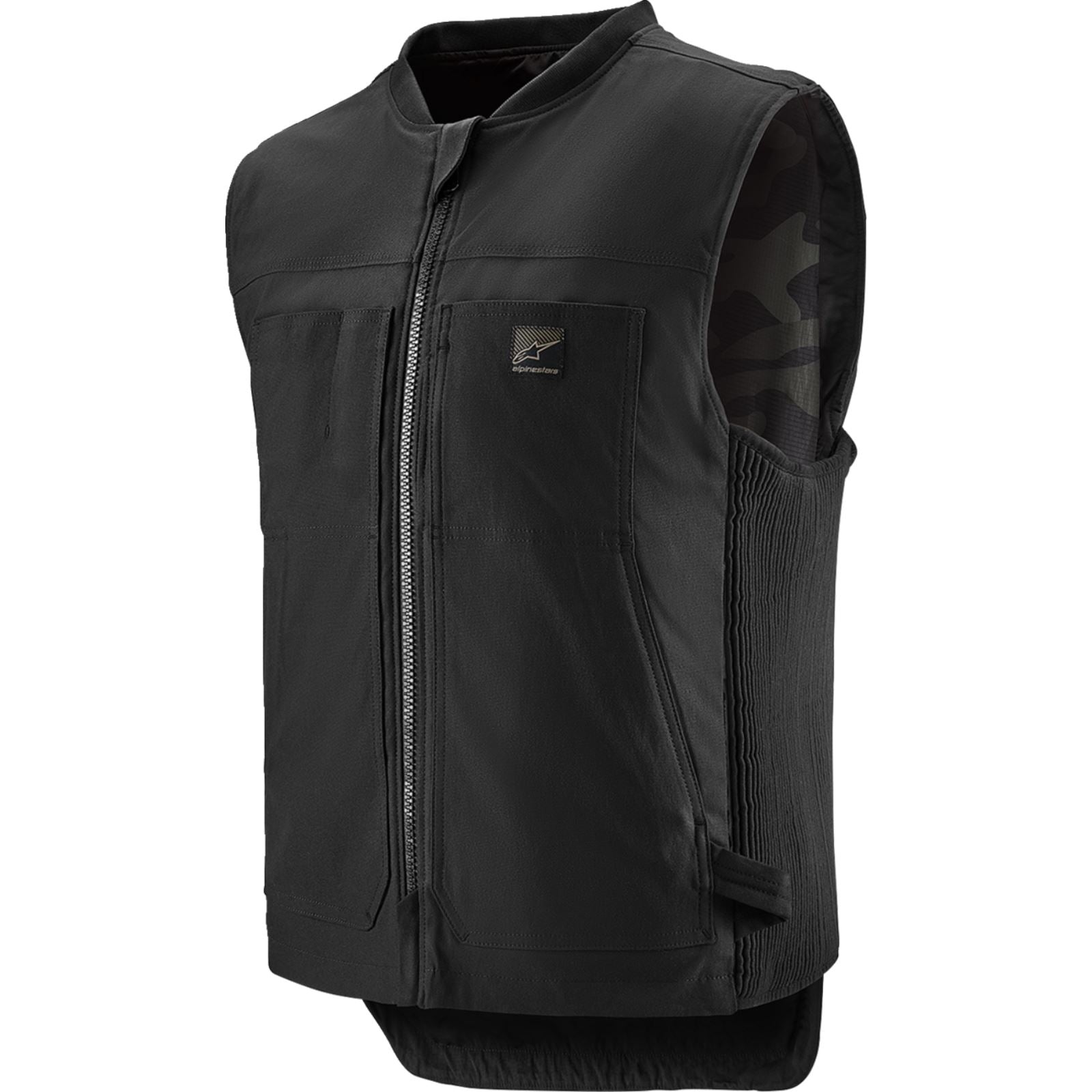 Alpinestars Tech-Air® 3 v2 Canvas Vest - Black - 4XL [MPN: 6505125-10-4XL]_1546779